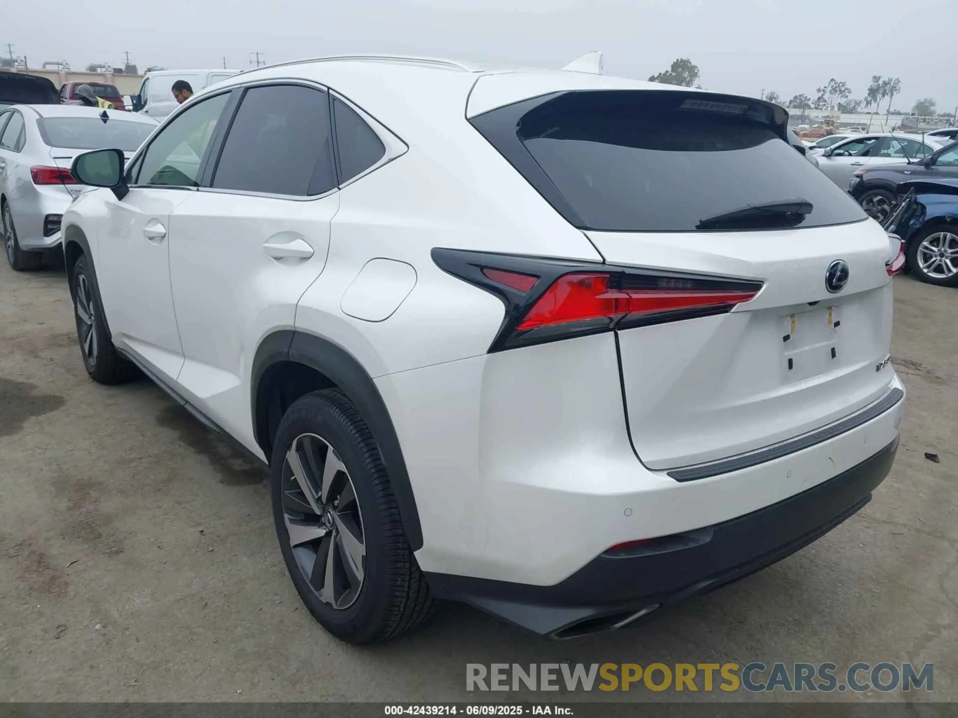 3 Photograph of a damaged car JTJGARBZ2L2160592 LEXUS NX 300 2020