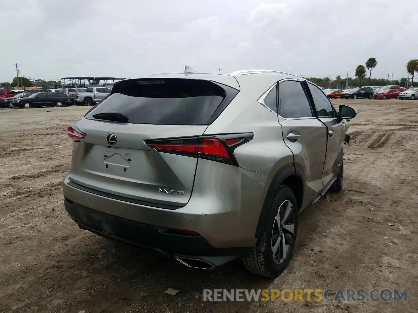 4 Photograph of a damaged car JTJGARBZ2L5006656 LEXUS NX 300 2020