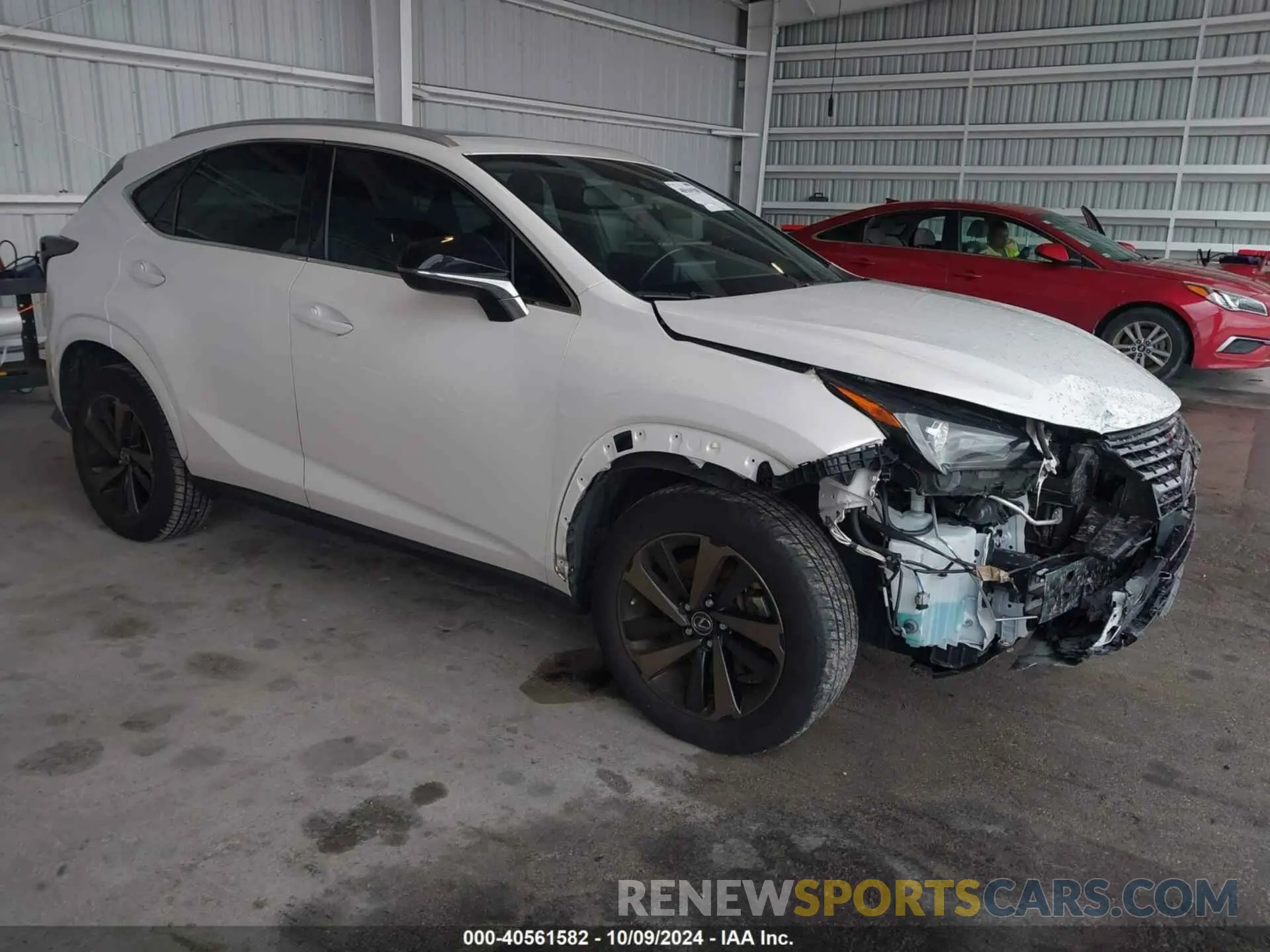 1 Photograph of a damaged car JTJGARBZ3L2170127 LEXUS NX 300 2020