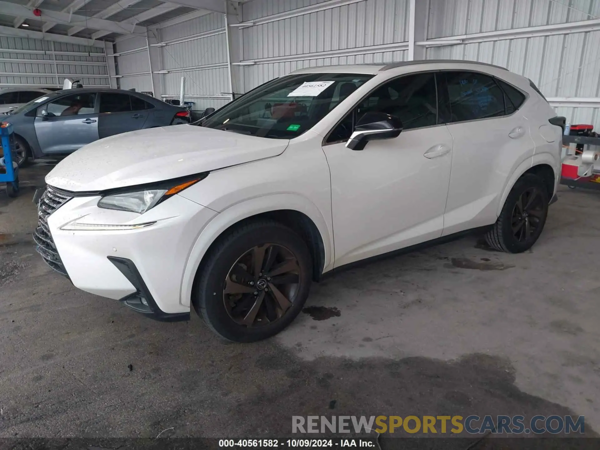 2 Photograph of a damaged car JTJGARBZ3L2170127 LEXUS NX 300 2020