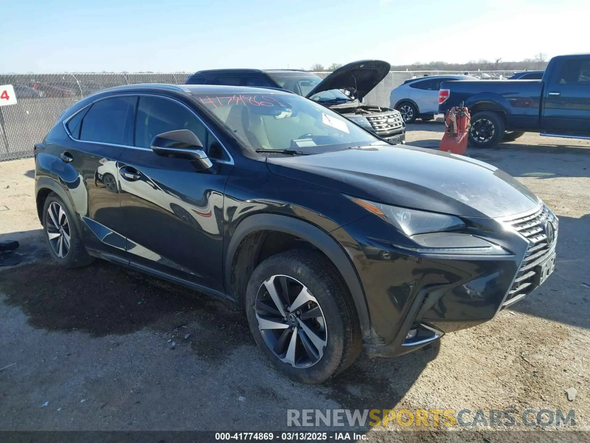 1 Photograph of a damaged car JTJGARBZ3L5006519 LEXUS NX 300 2020
