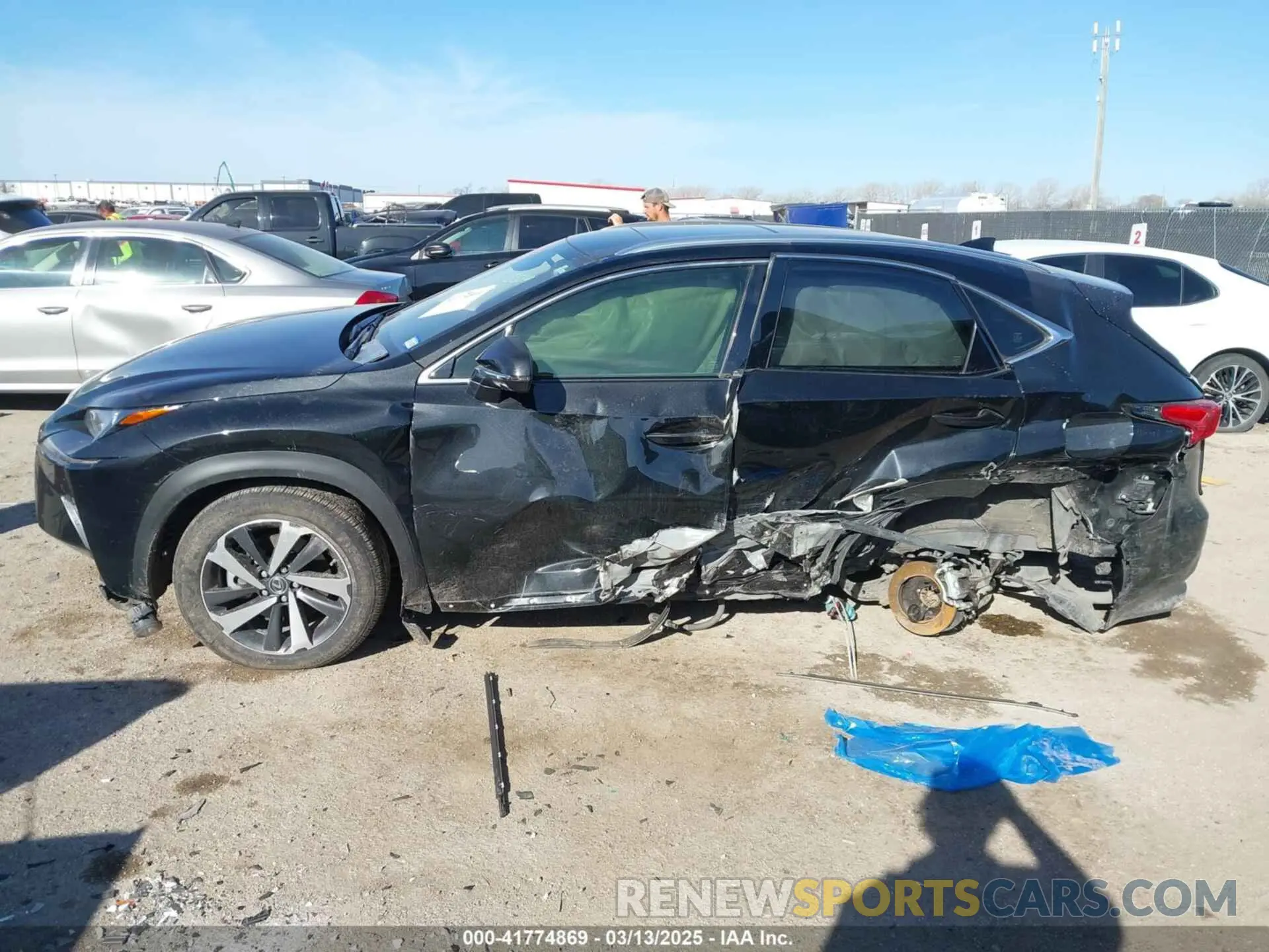 14 Photograph of a damaged car JTJGARBZ3L5006519 LEXUS NX 300 2020