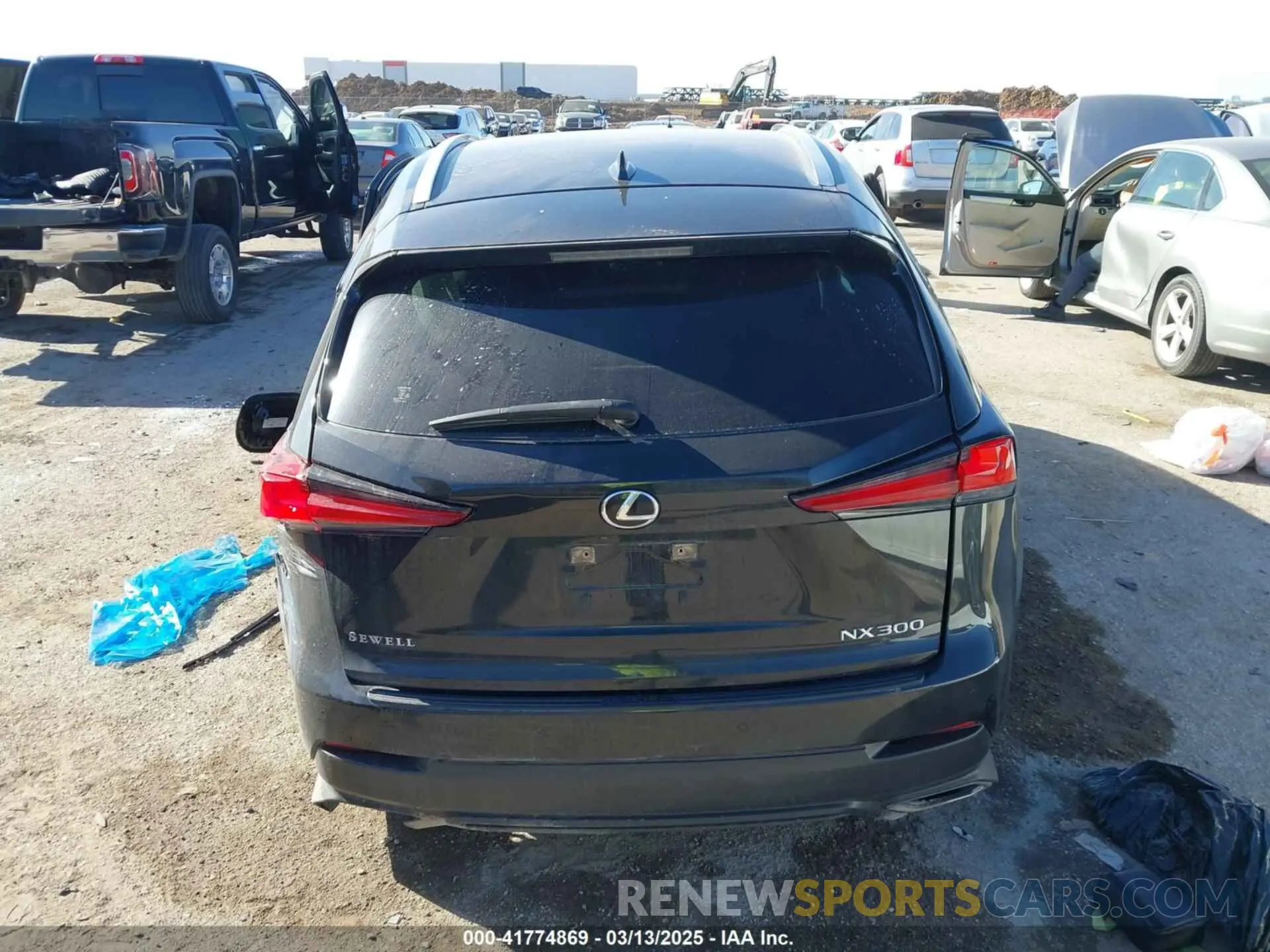 16 Photograph of a damaged car JTJGARBZ3L5006519 LEXUS NX 300 2020