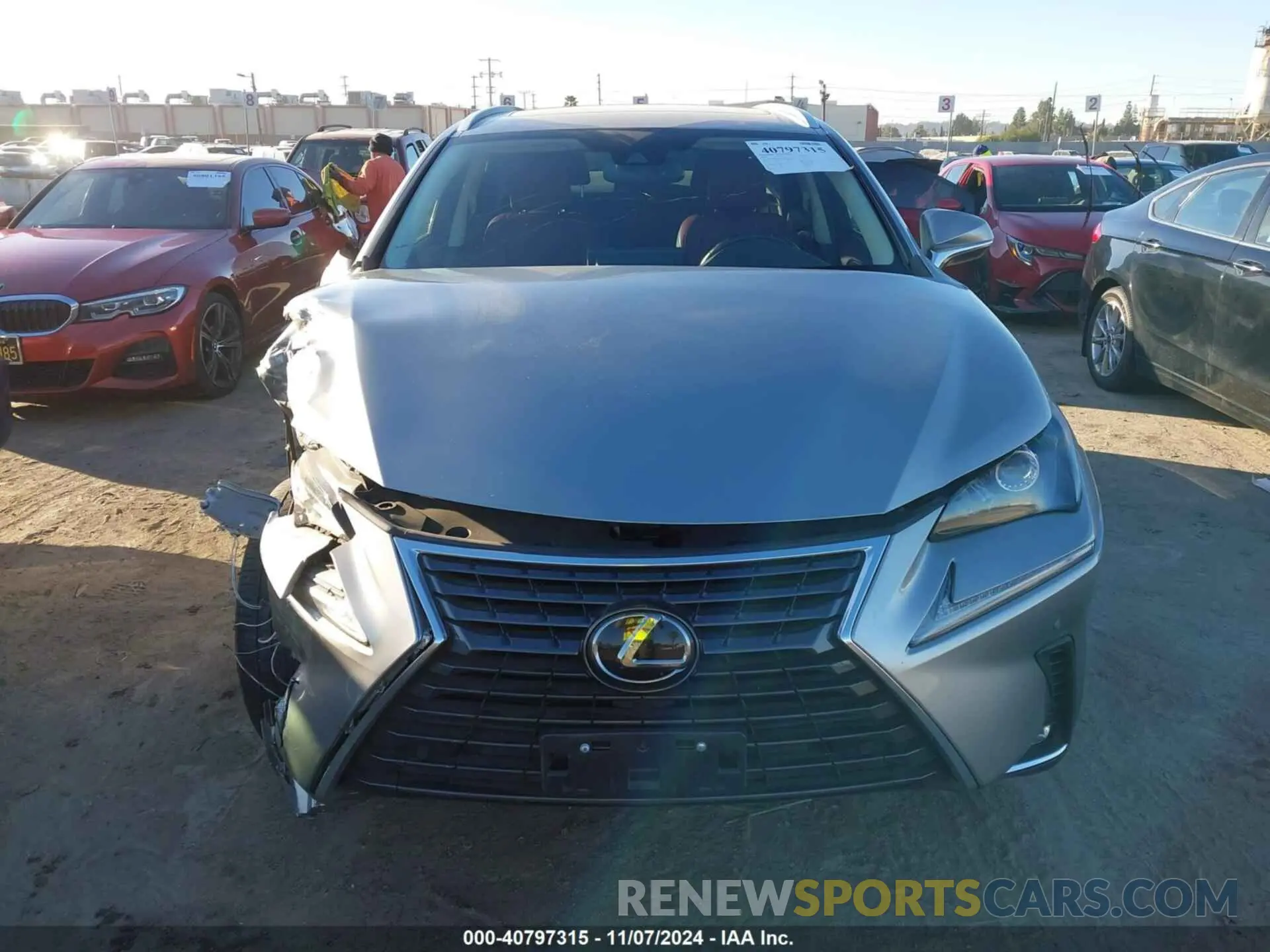 12 Photograph of a damaged car JTJGARBZ3L5011400 LEXUS NX 300 2020