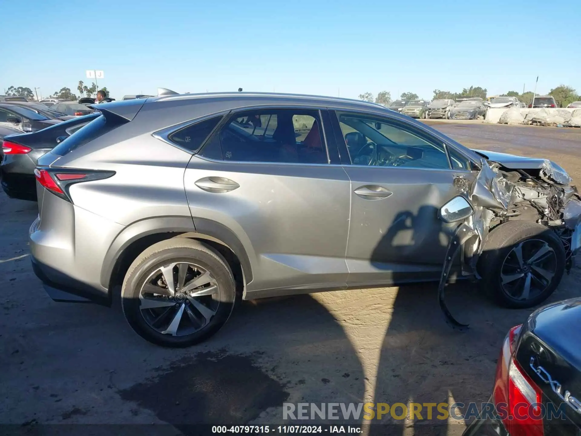 13 Photograph of a damaged car JTJGARBZ3L5011400 LEXUS NX 300 2020