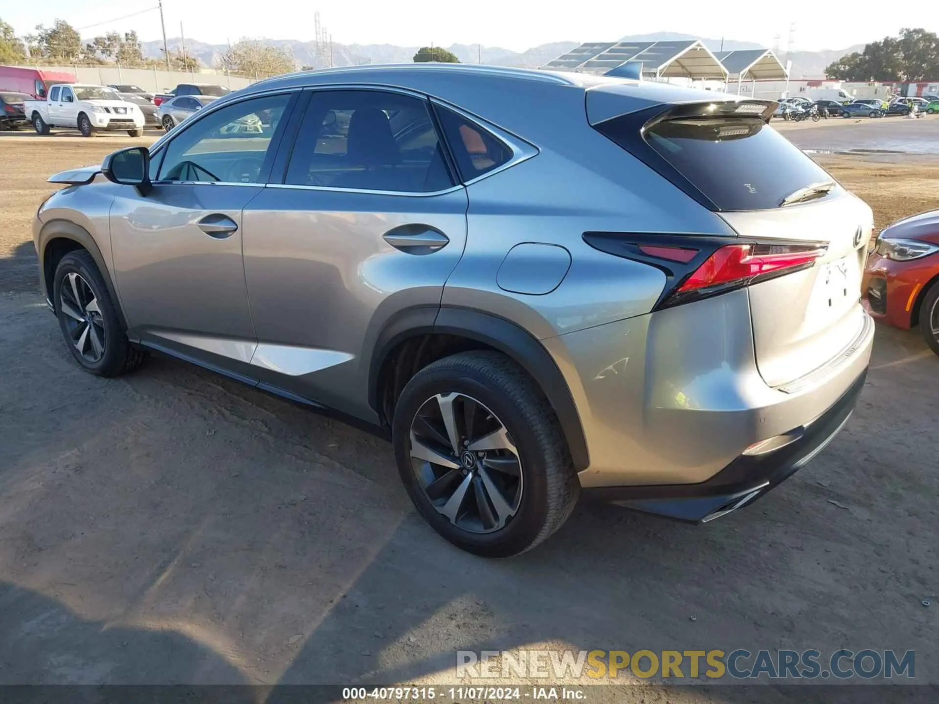 3 Photograph of a damaged car JTJGARBZ3L5011400 LEXUS NX 300 2020