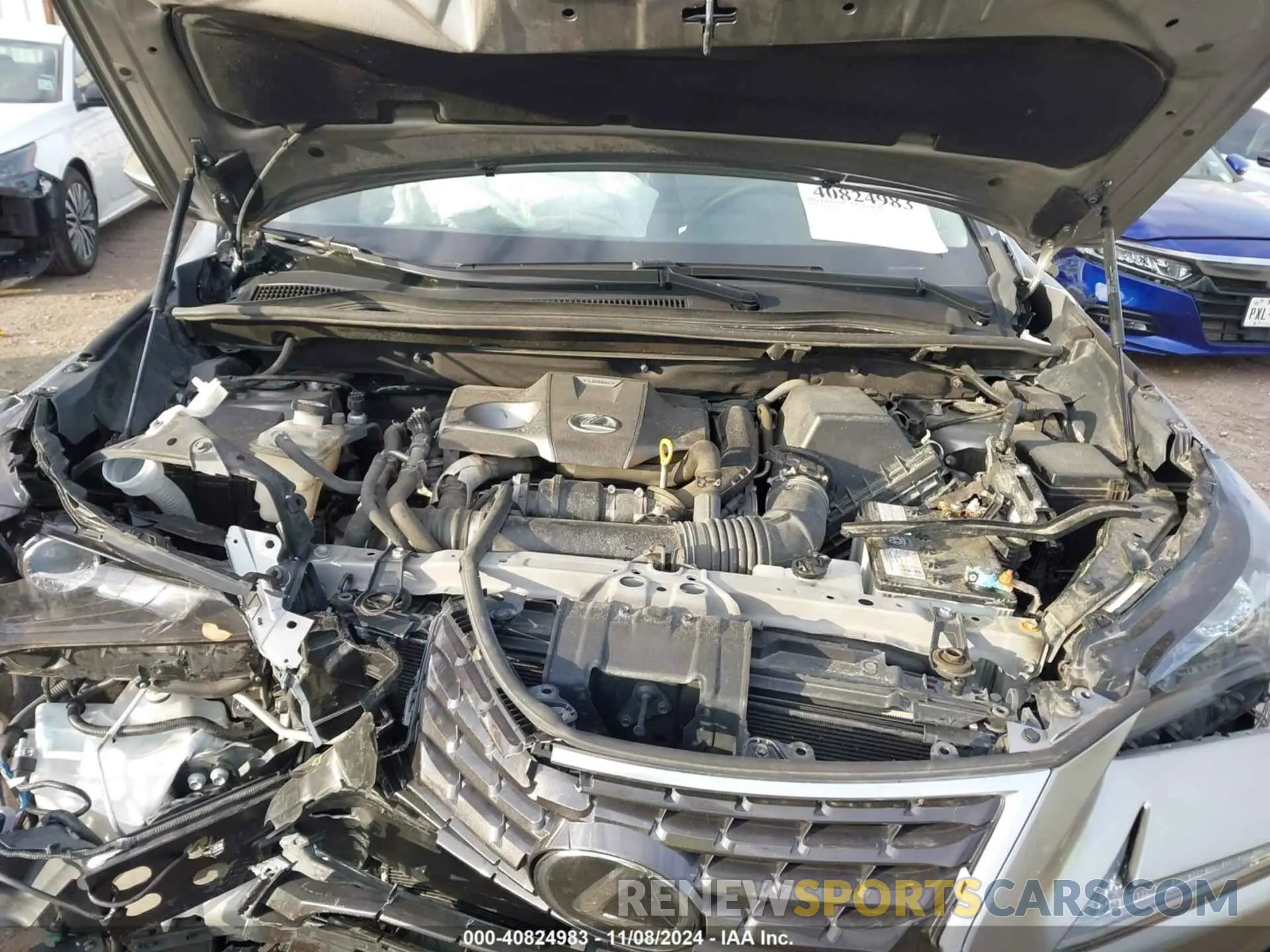10 Photograph of a damaged car JTJGARBZ3L5017553 LEXUS NX 300 2020