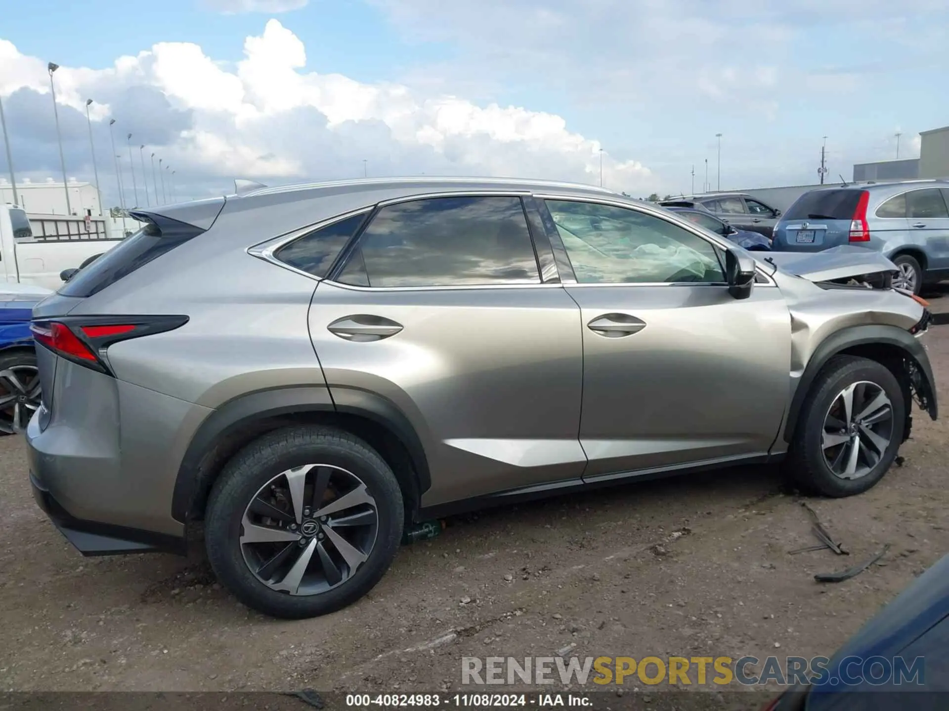 13 Photograph of a damaged car JTJGARBZ3L5017553 LEXUS NX 300 2020