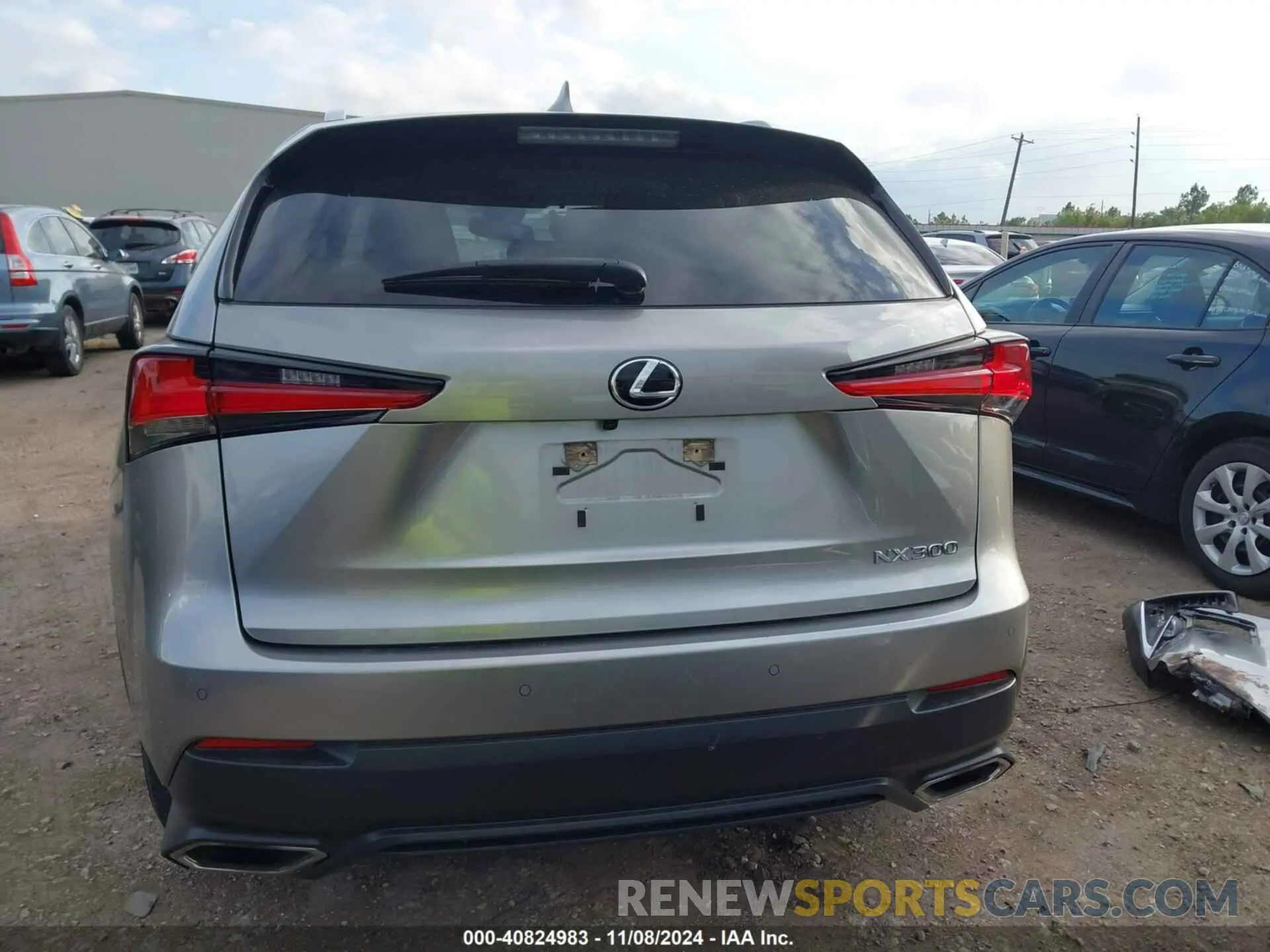 16 Photograph of a damaged car JTJGARBZ3L5017553 LEXUS NX 300 2020