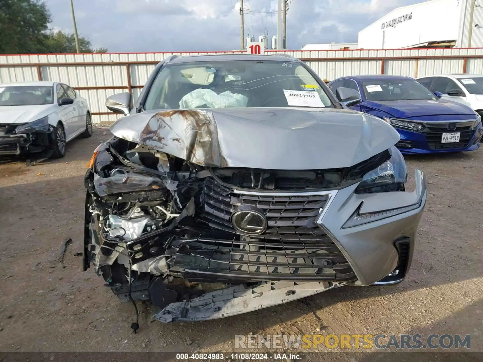 6 Photograph of a damaged car JTJGARBZ3L5017553 LEXUS NX 300 2020
