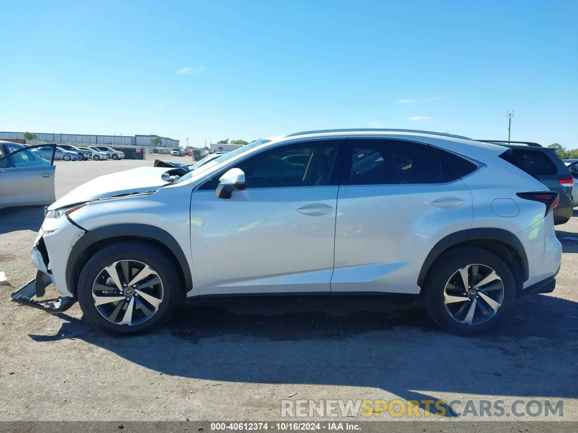 15 Photograph of a damaged car JTJGARBZ4L5006125 LEXUS NX 300 2020