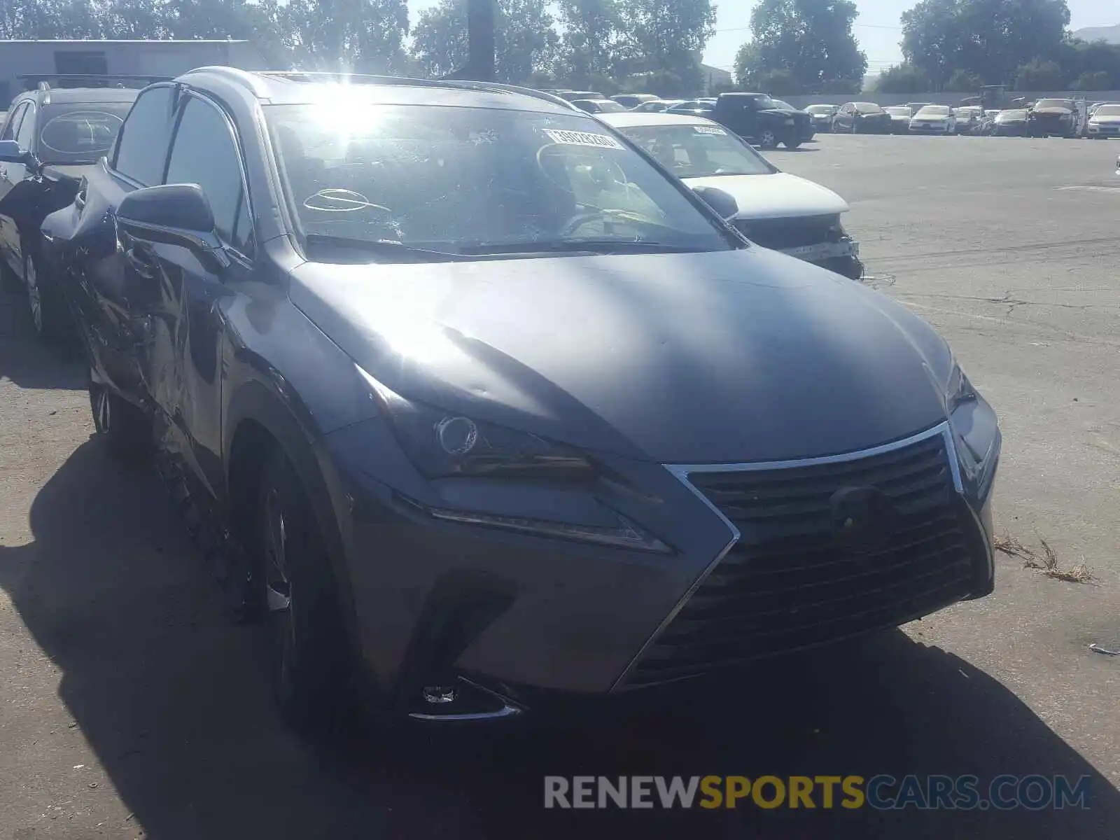 1 Photograph of a damaged car JTJGARBZ4L5017495 LEXUS NX 300 2020