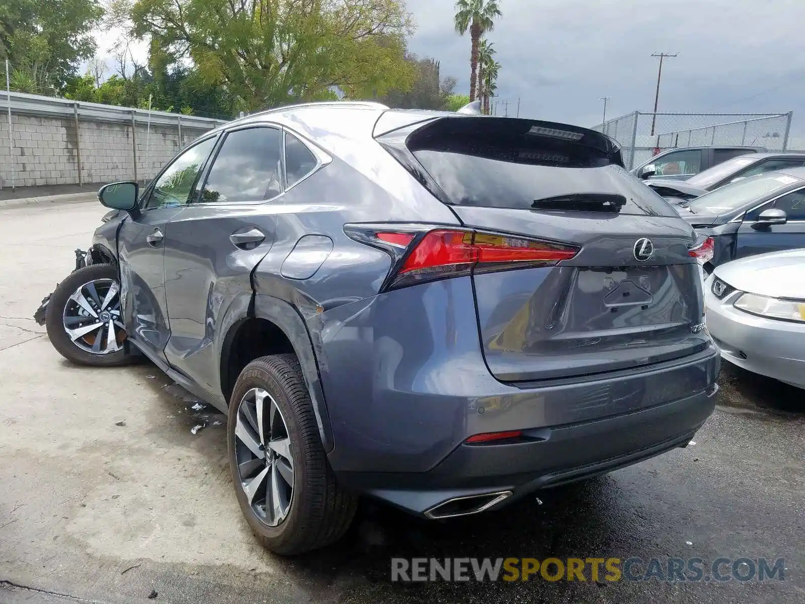 3 Photograph of a damaged car JTJGARBZ5L2159839 LEXUS NX 300 2020