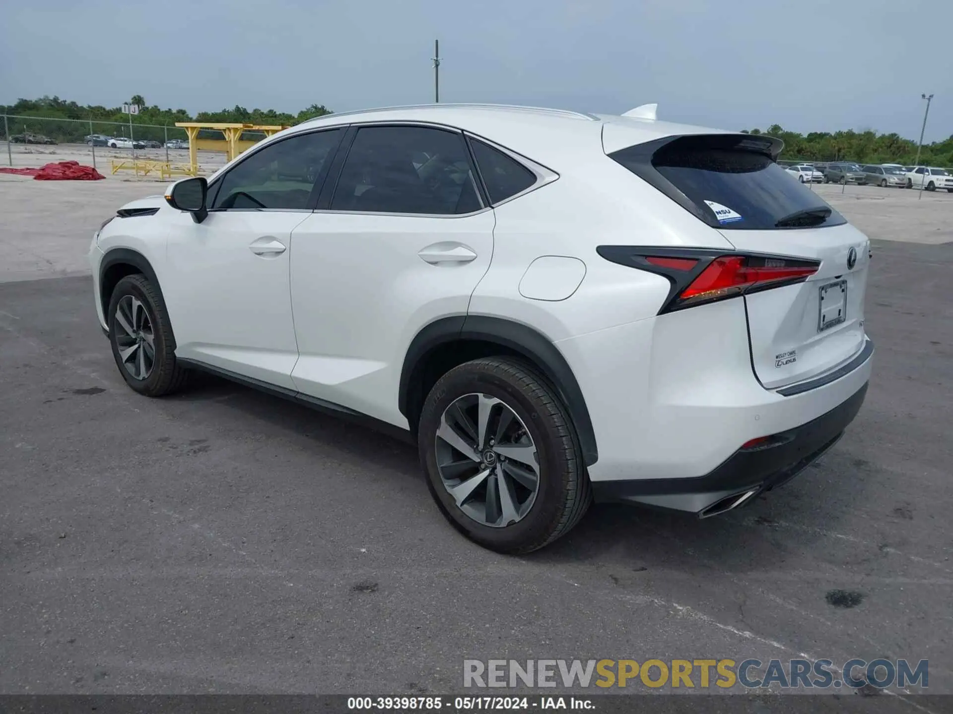3 Photograph of a damaged car JTJGARBZ7L5015806 LEXUS NX 300 2020