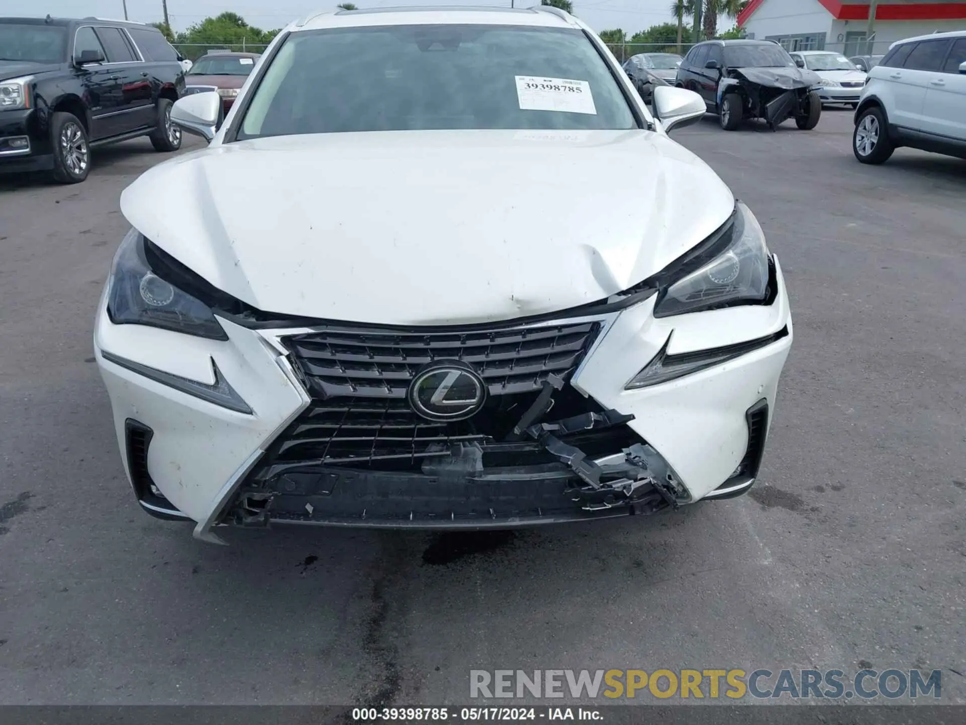 6 Photograph of a damaged car JTJGARBZ7L5015806 LEXUS NX 300 2020
