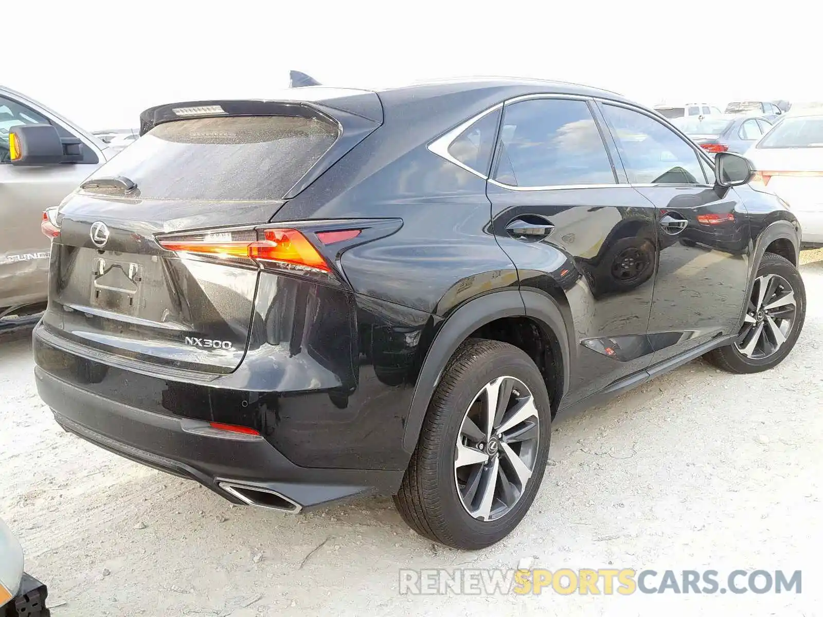 4 Photograph of a damaged car JTJGARBZ8L2164646 LEXUS NX 300 2020