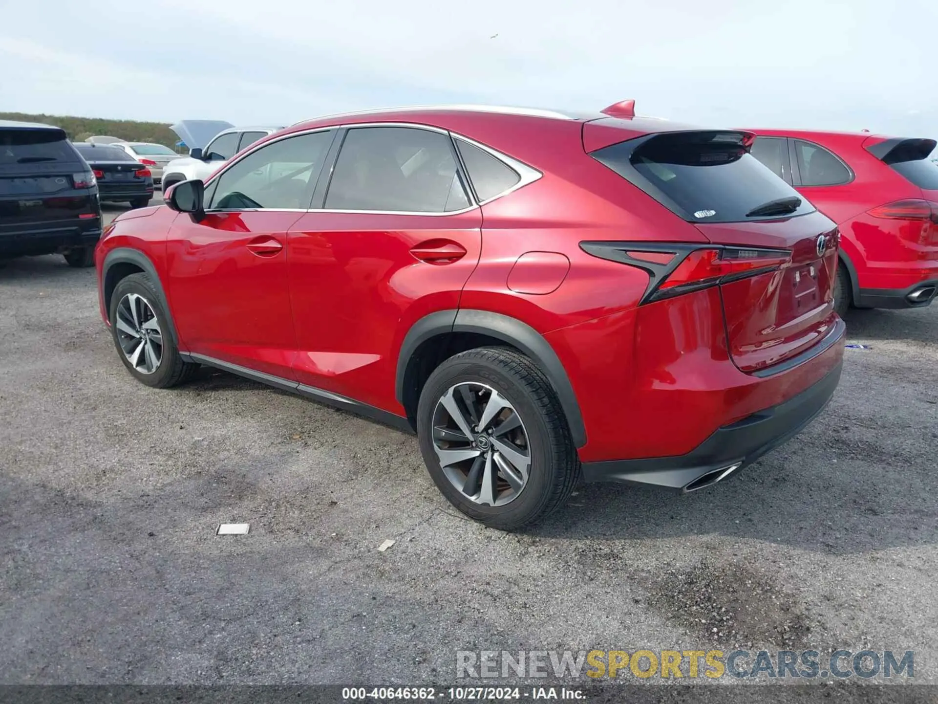 3 Photograph of a damaged car JTJGARBZ8L5002756 LEXUS NX 300 2020