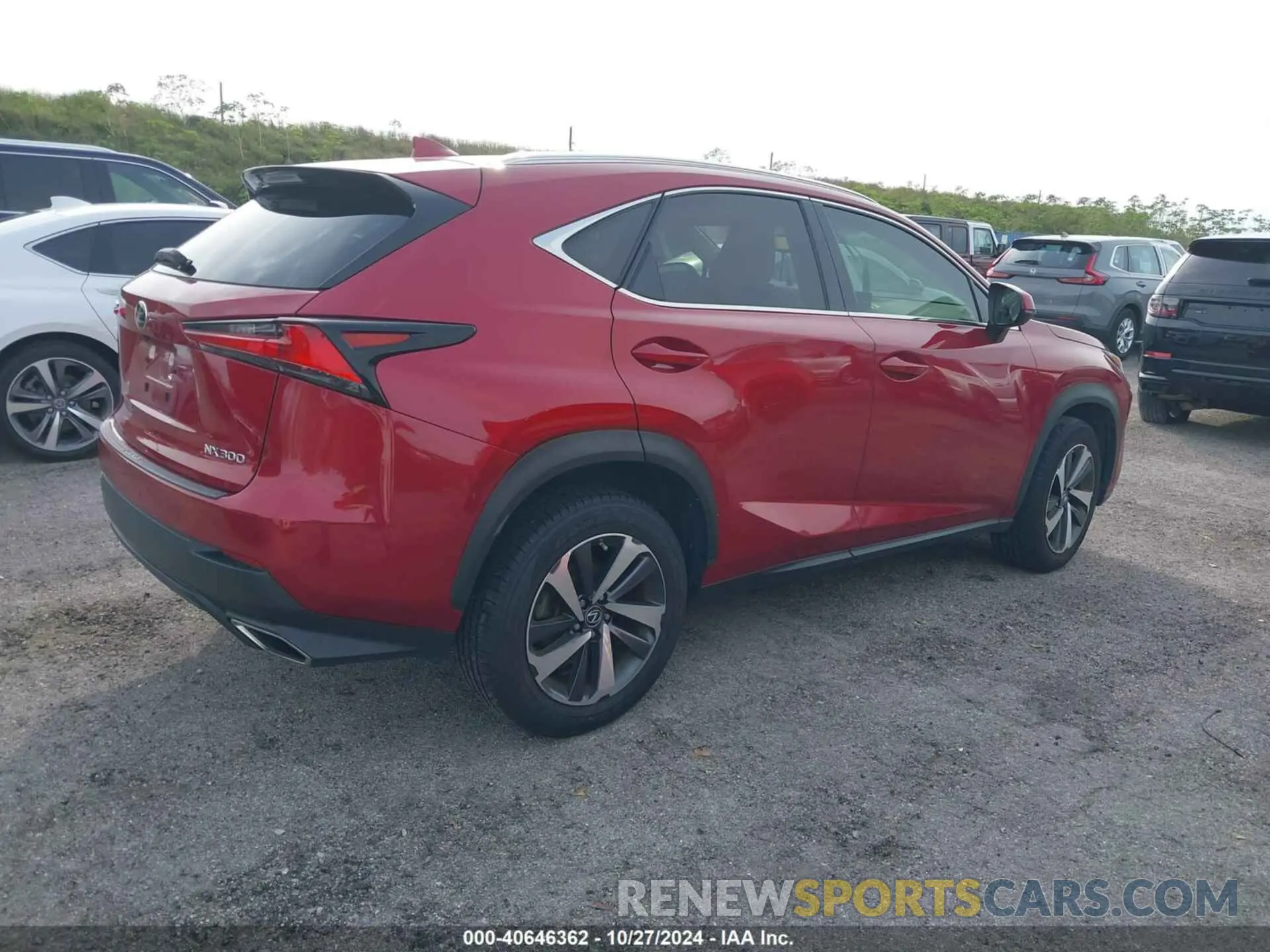 4 Photograph of a damaged car JTJGARBZ8L5002756 LEXUS NX 300 2020