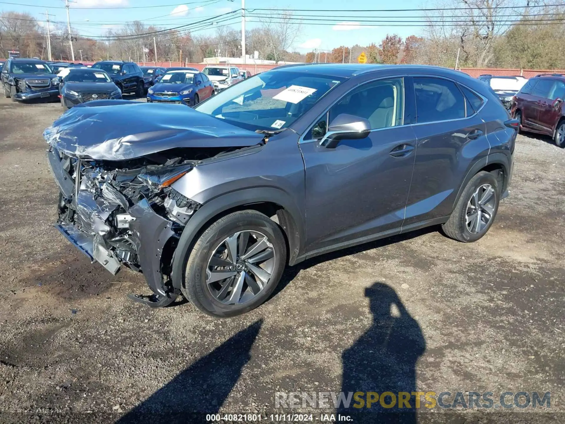 2 Photograph of a damaged car JTJGARDZ0L5016051 LEXUS NX 300 2020