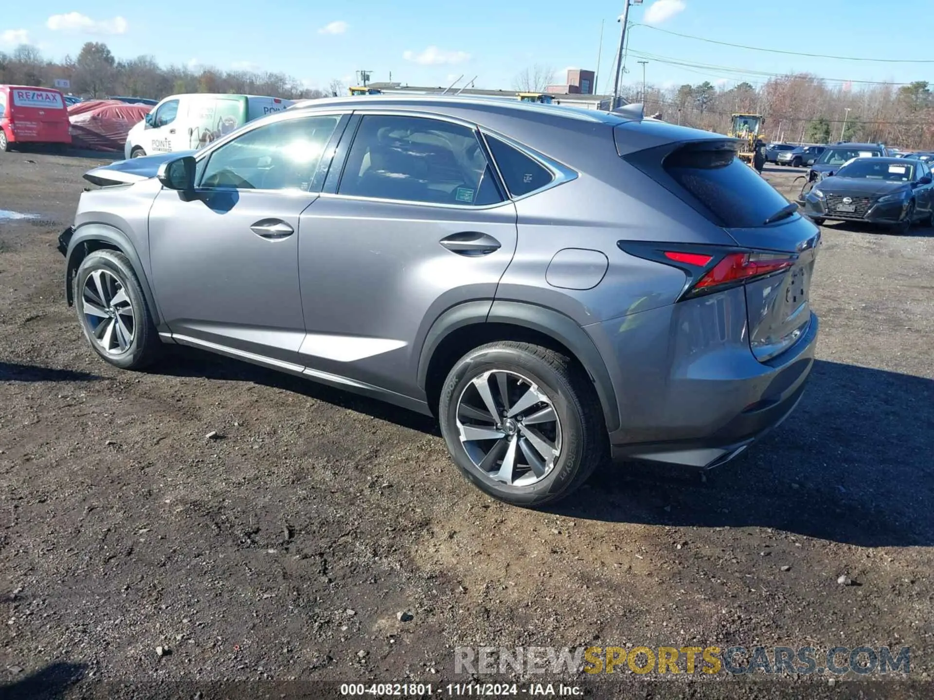 3 Photograph of a damaged car JTJGARDZ0L5016051 LEXUS NX 300 2020
