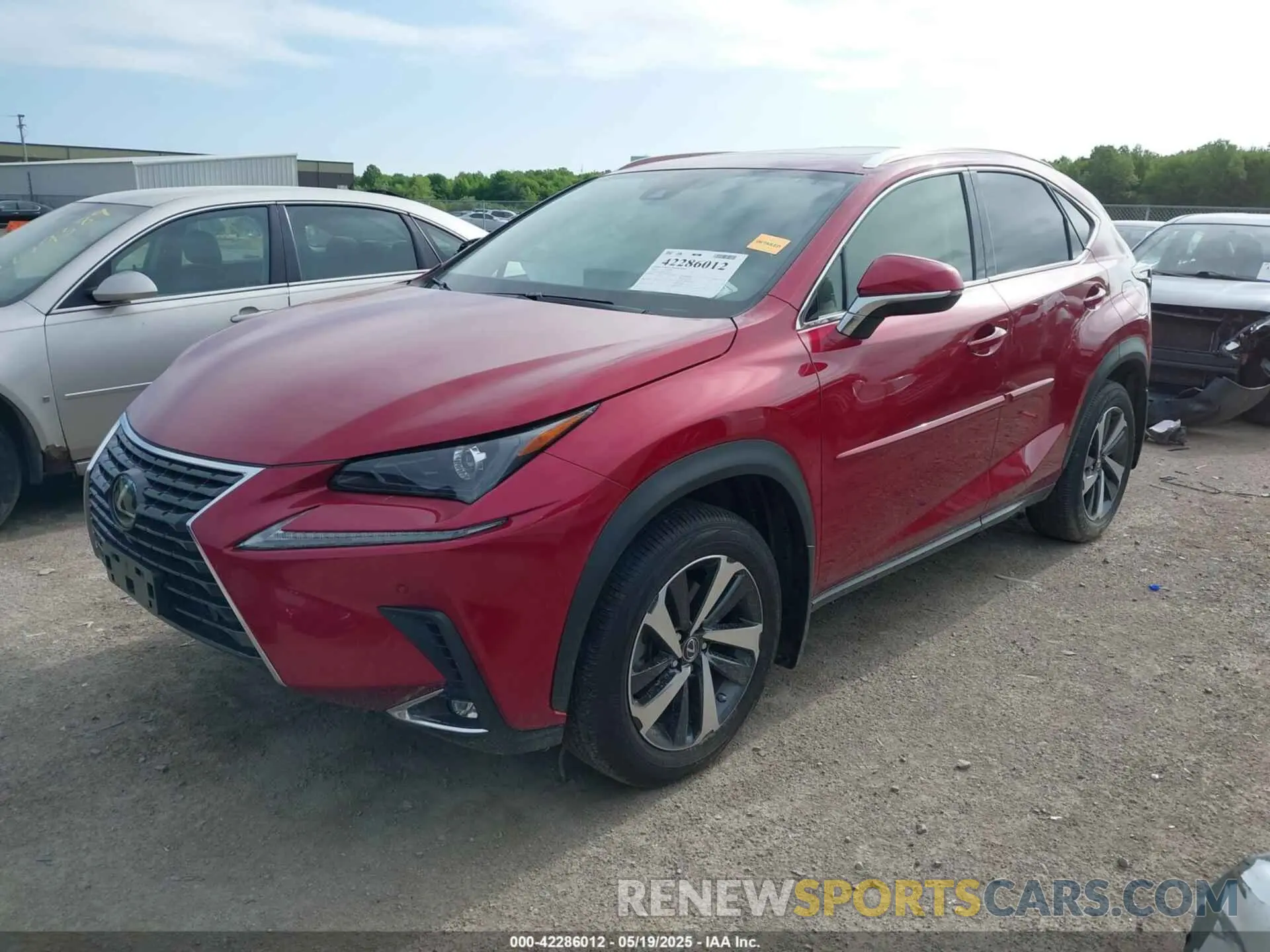 2 Photograph of a damaged car JTJGARDZ7L5013597 LEXUS NX 300 2020