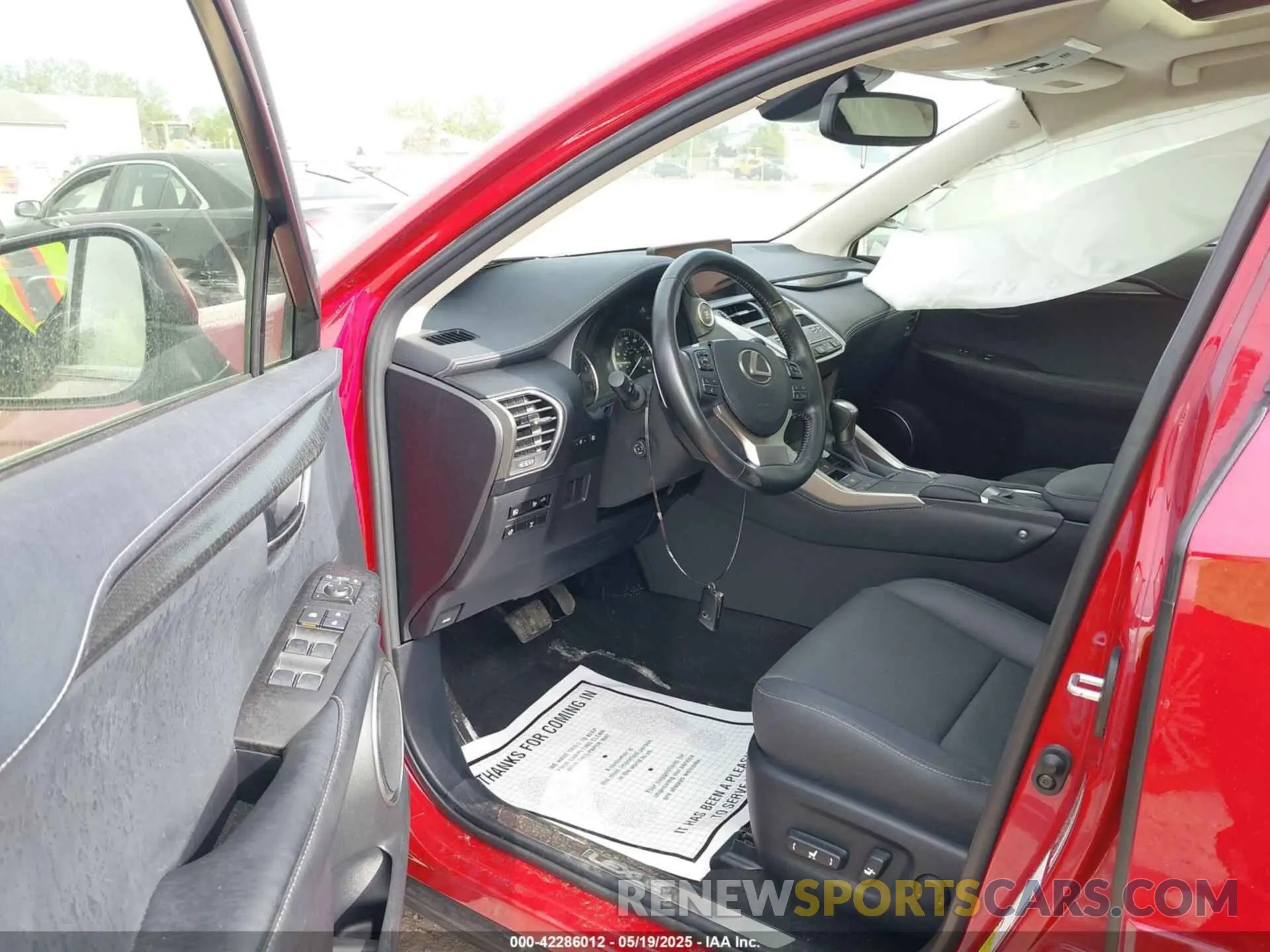 5 Photograph of a damaged car JTJGARDZ7L5013597 LEXUS NX 300 2020
