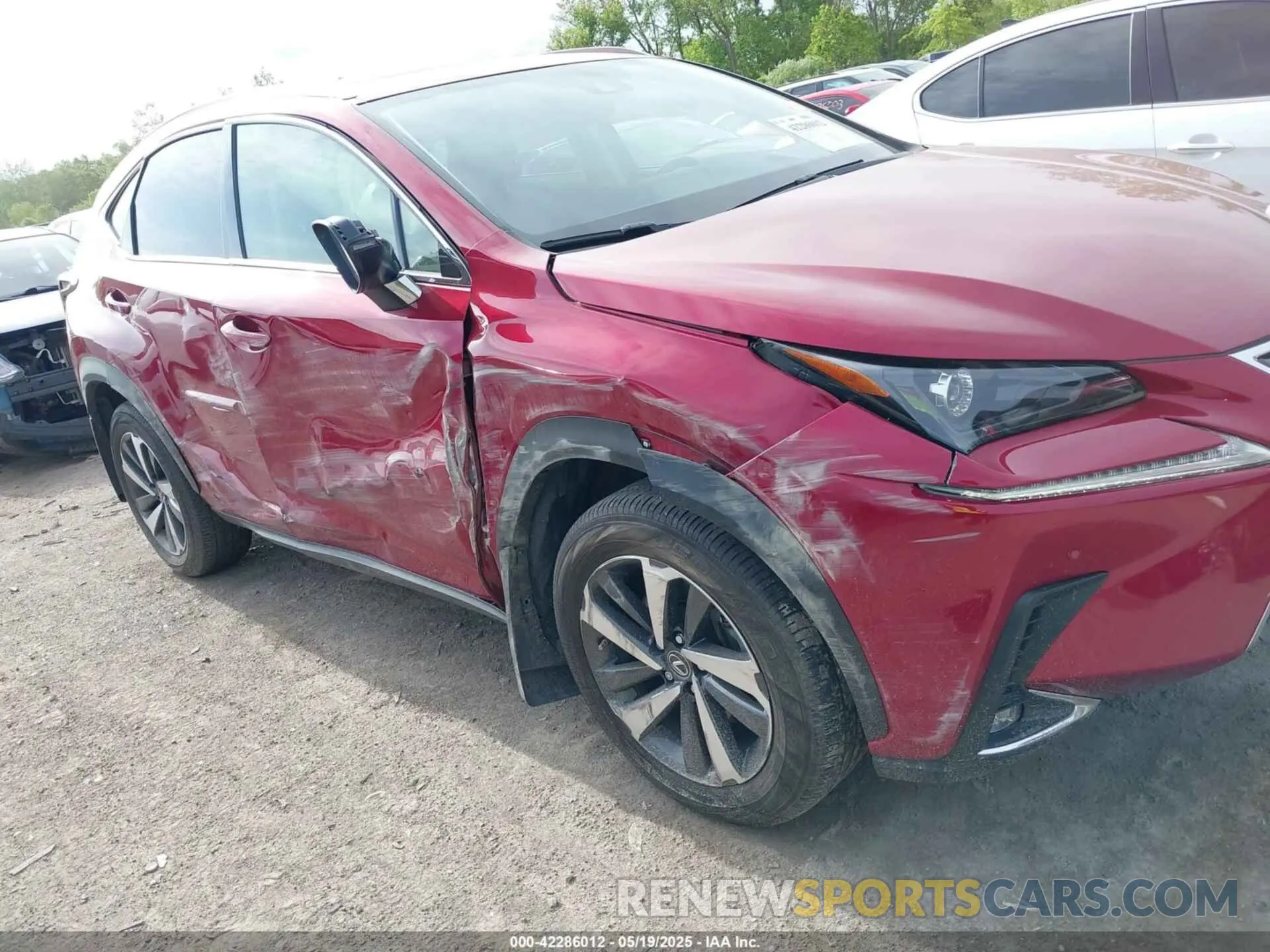 6 Photograph of a damaged car JTJGARDZ7L5013597 LEXUS NX 300 2020