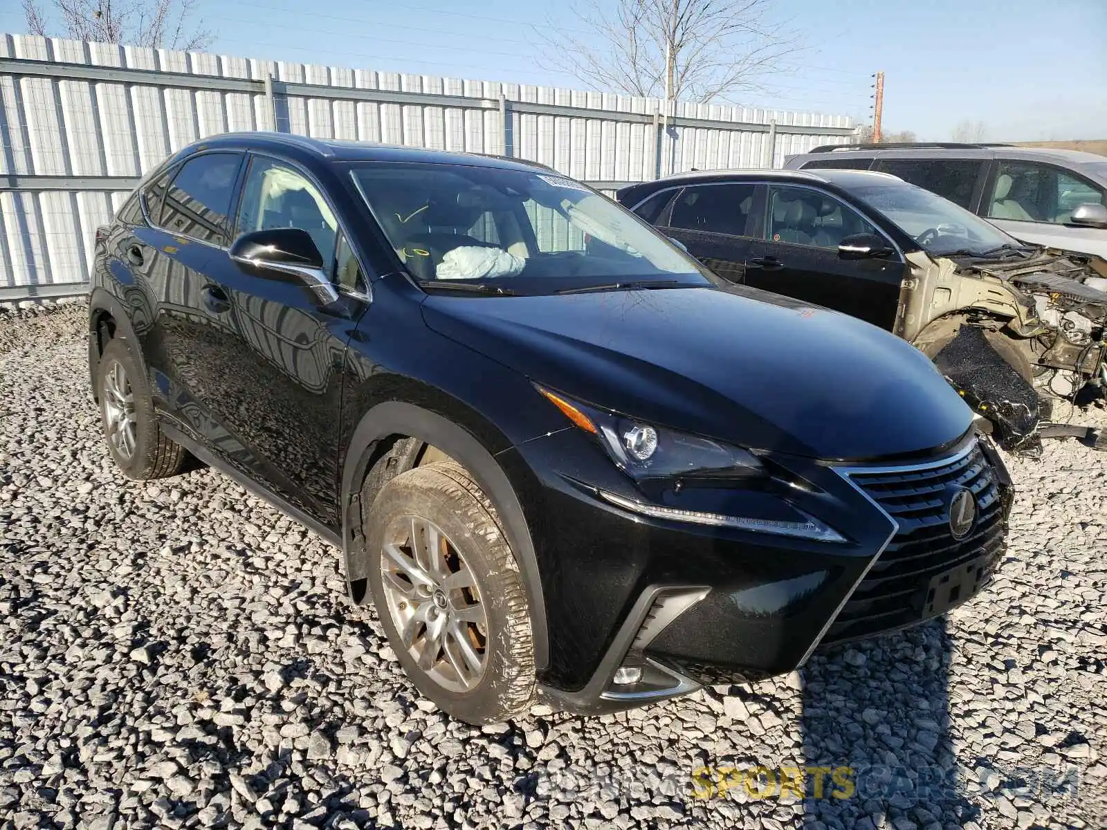 1 Photograph of a damaged car JTJGARDZ8L5002513 LEXUS NX 300 2020