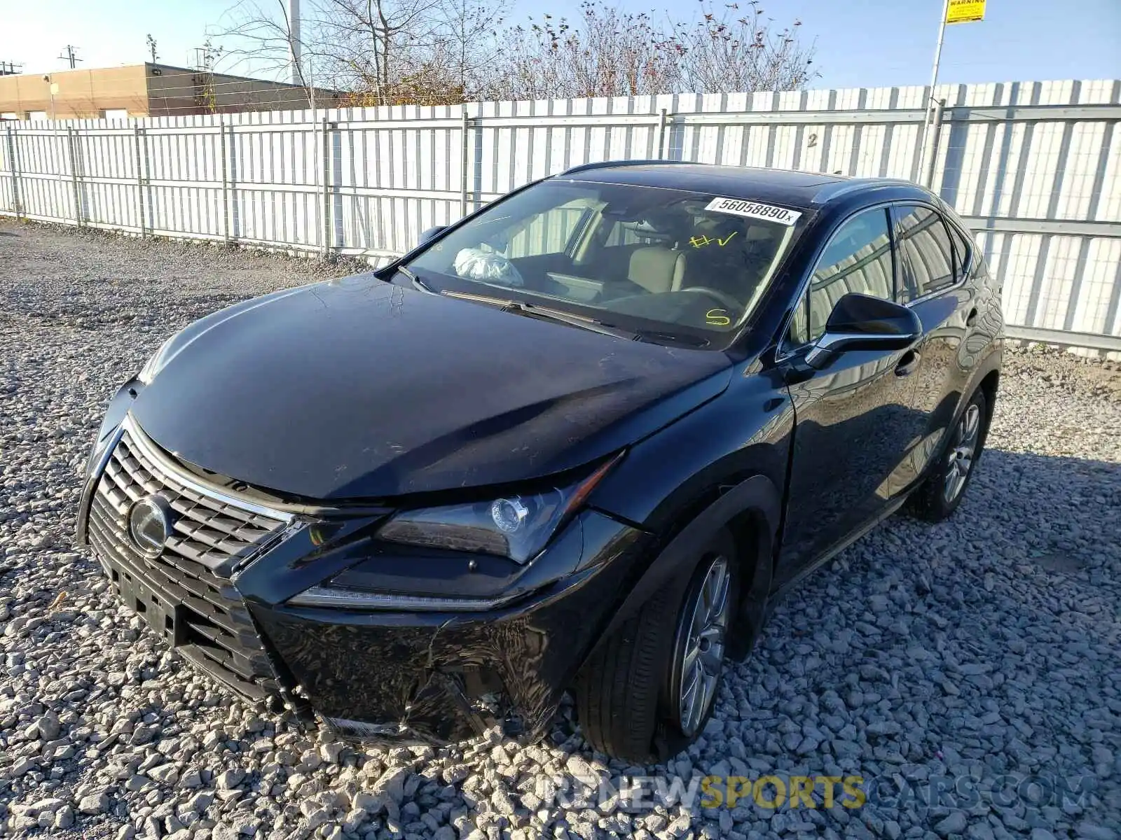 2 Photograph of a damaged car JTJGARDZ8L5002513 LEXUS NX 300 2020