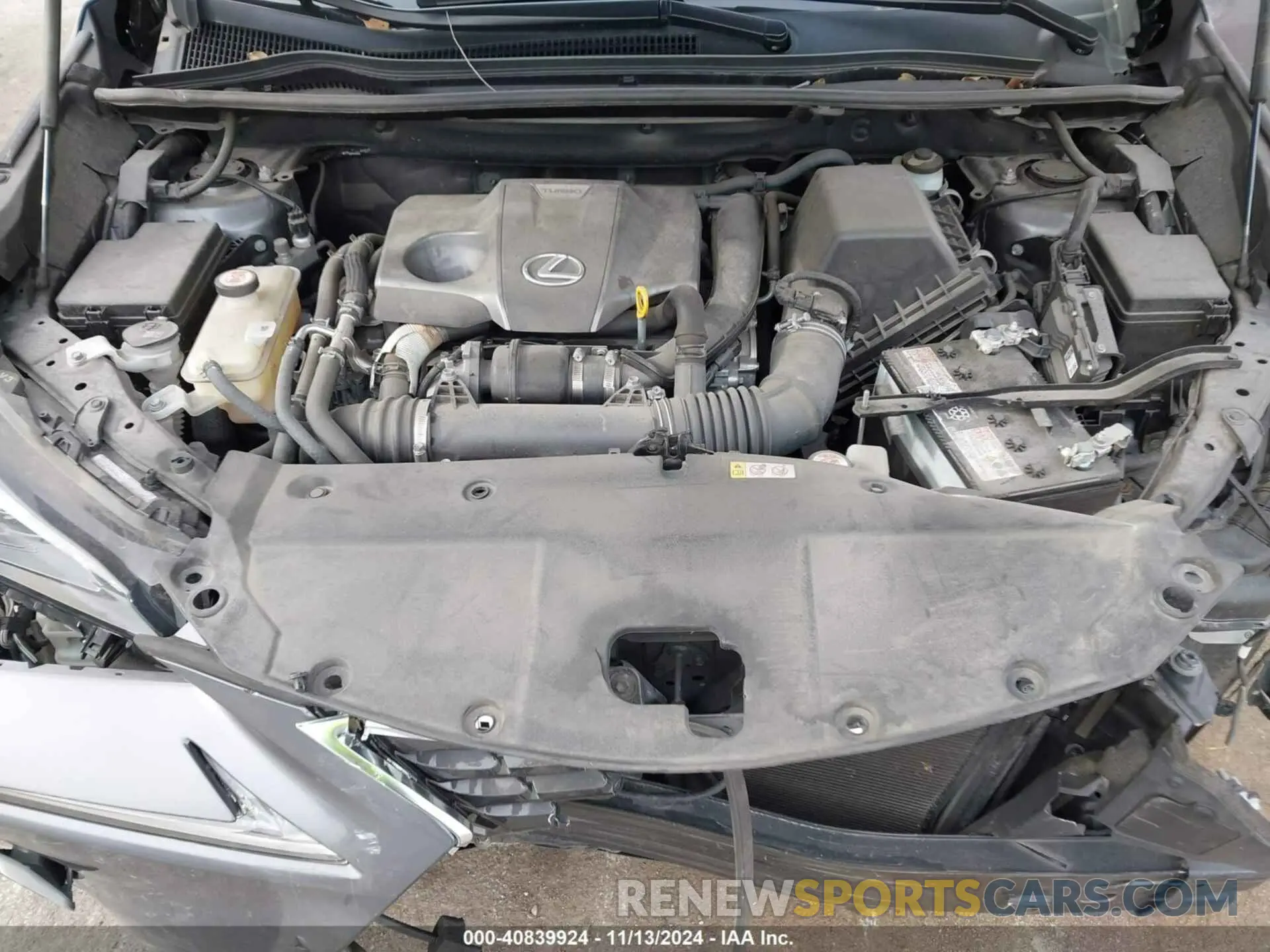 10 Photograph of a damaged car JTJGARDZ9L2235222 LEXUS NX 300 2020