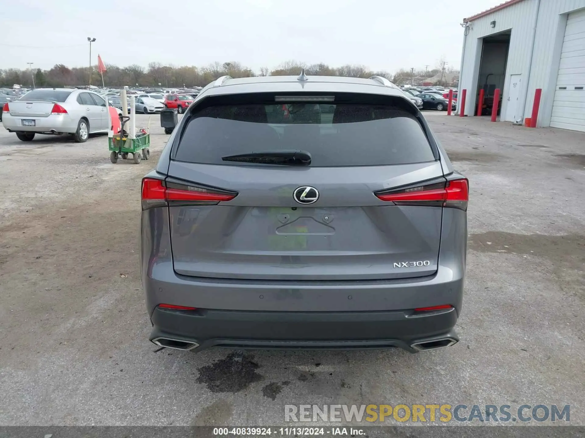 17 Photograph of a damaged car JTJGARDZ9L2235222 LEXUS NX 300 2020