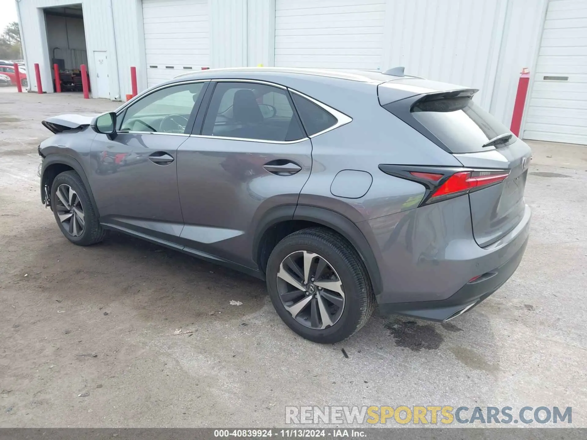 3 Photograph of a damaged car JTJGARDZ9L2235222 LEXUS NX 300 2020