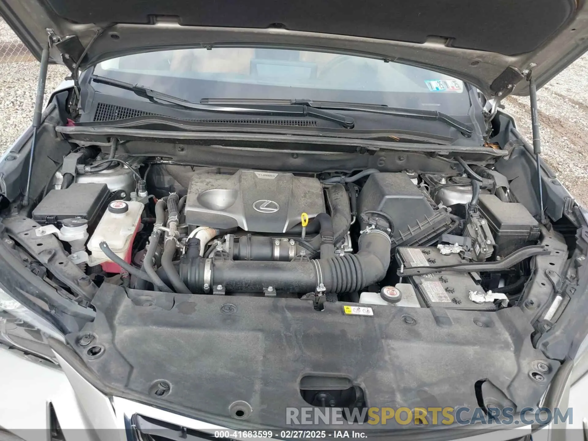 10 Photograph of a damaged car JTJGARDZ9L5015299 LEXUS NX 300 2020