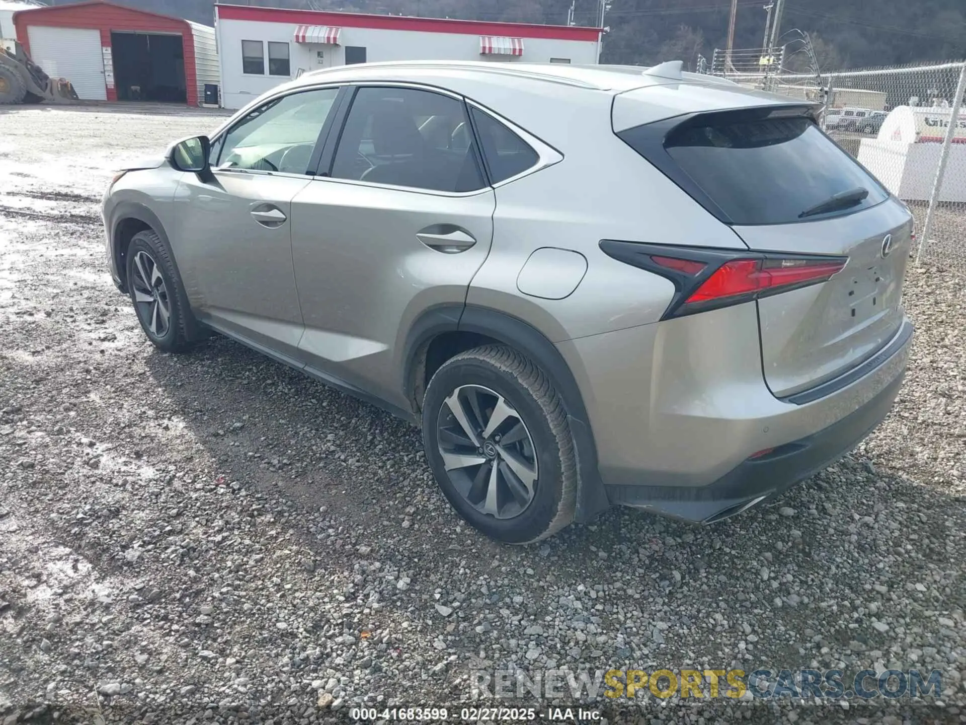 3 Photograph of a damaged car JTJGARDZ9L5015299 LEXUS NX 300 2020