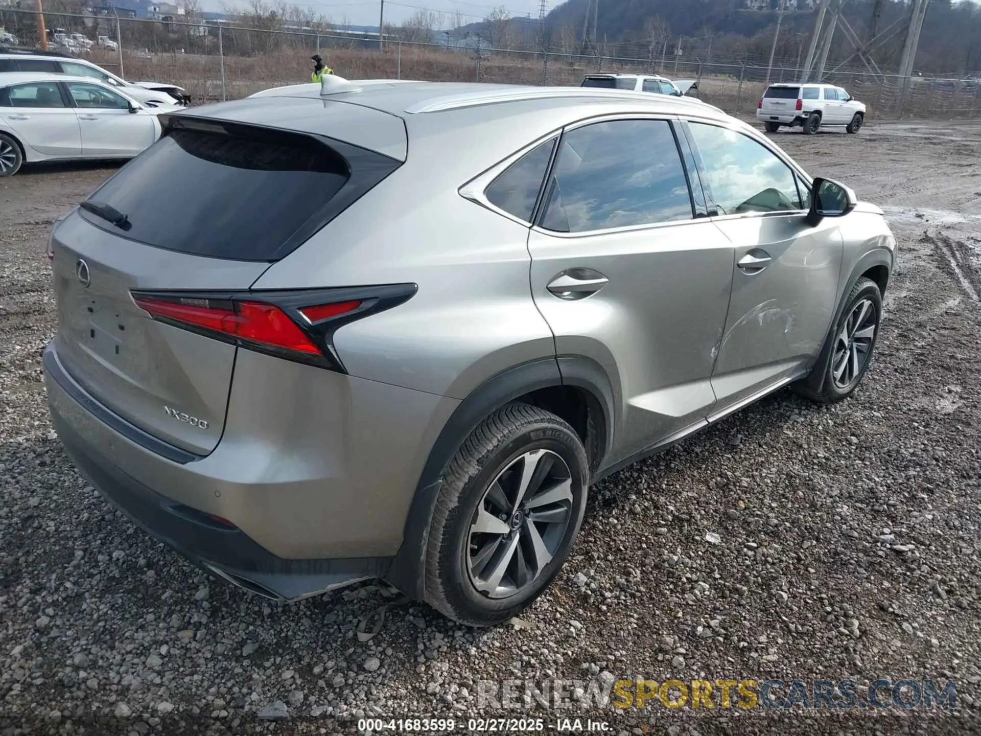4 Photograph of a damaged car JTJGARDZ9L5015299 LEXUS NX 300 2020