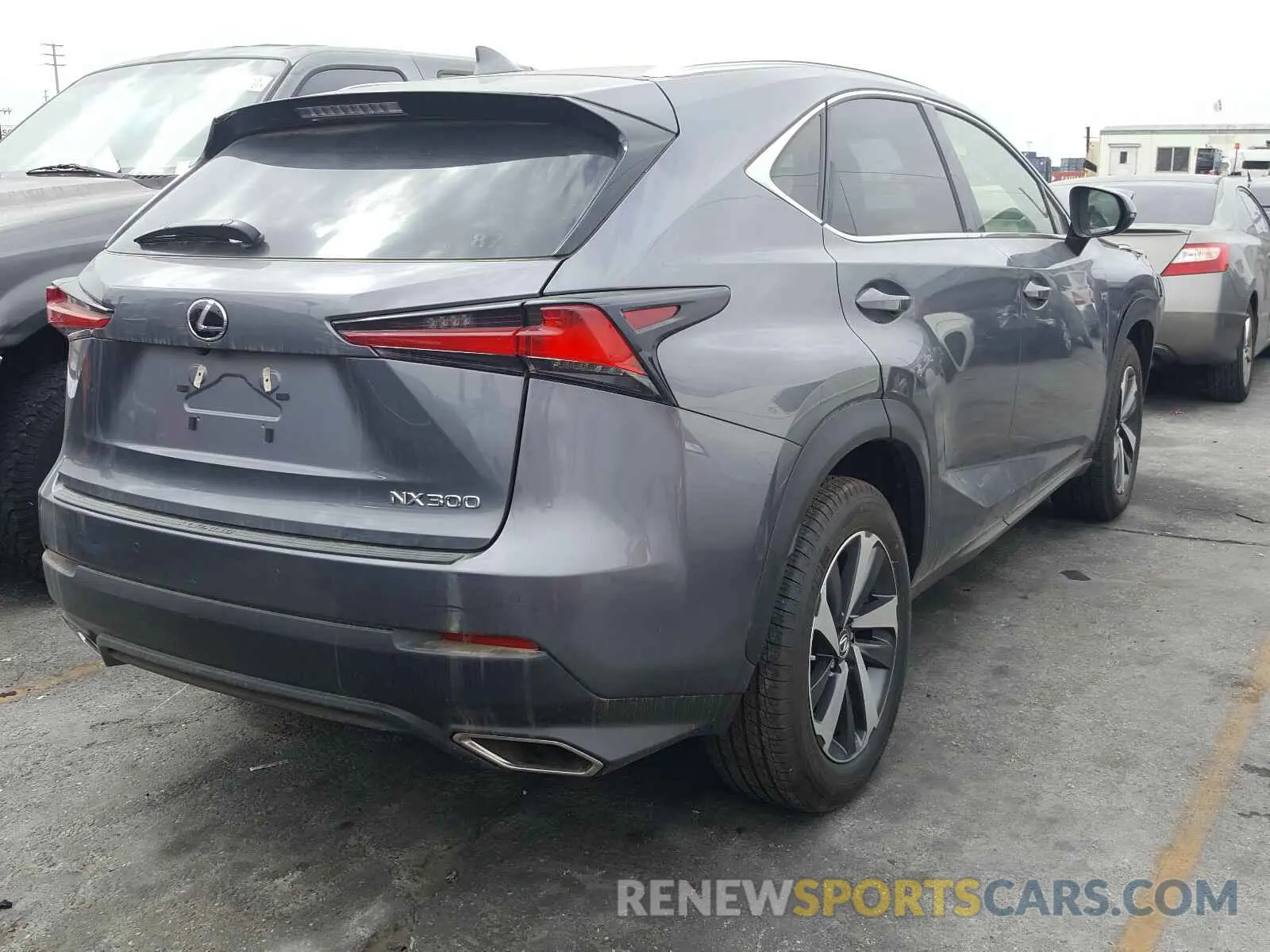 4 Photograph of a damaged car JTJGARDZXL2222575 LEXUS NX 300 2020