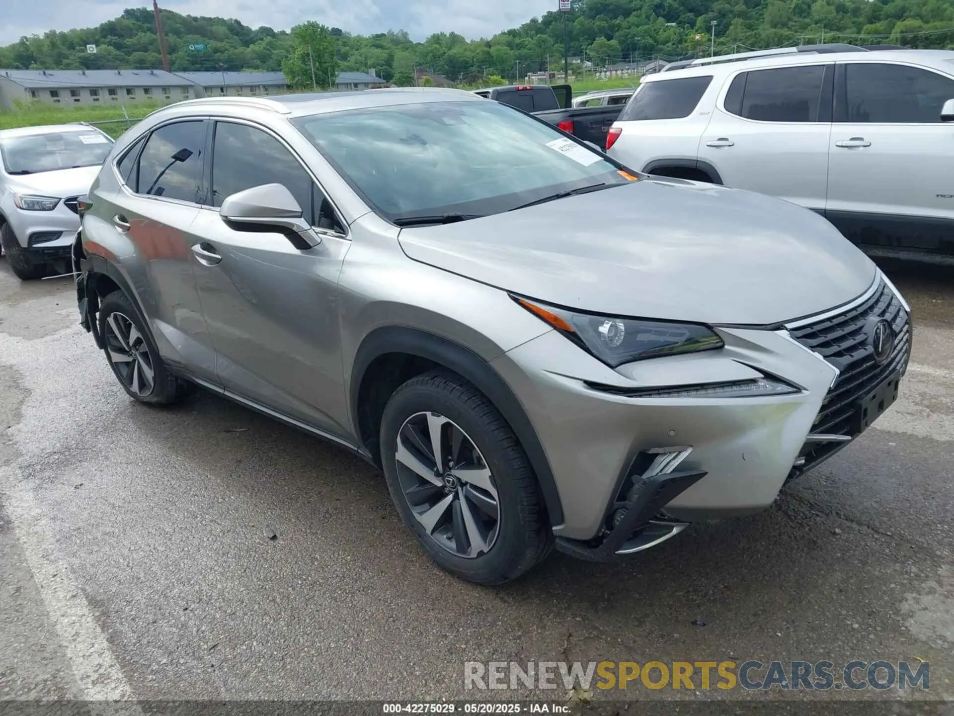 1 Photograph of a damaged car JTJGARDZXL5003064 LEXUS NX 300 2020