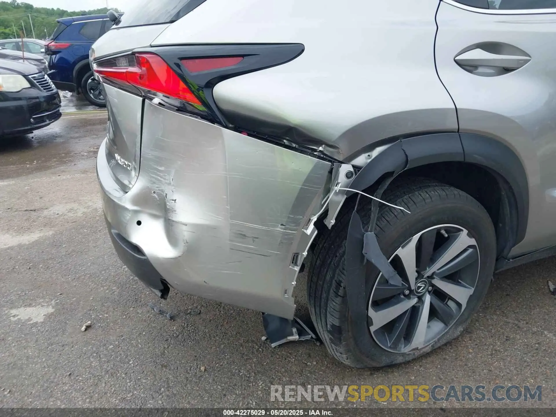 17 Photograph of a damaged car JTJGARDZXL5003064 LEXUS NX 300 2020