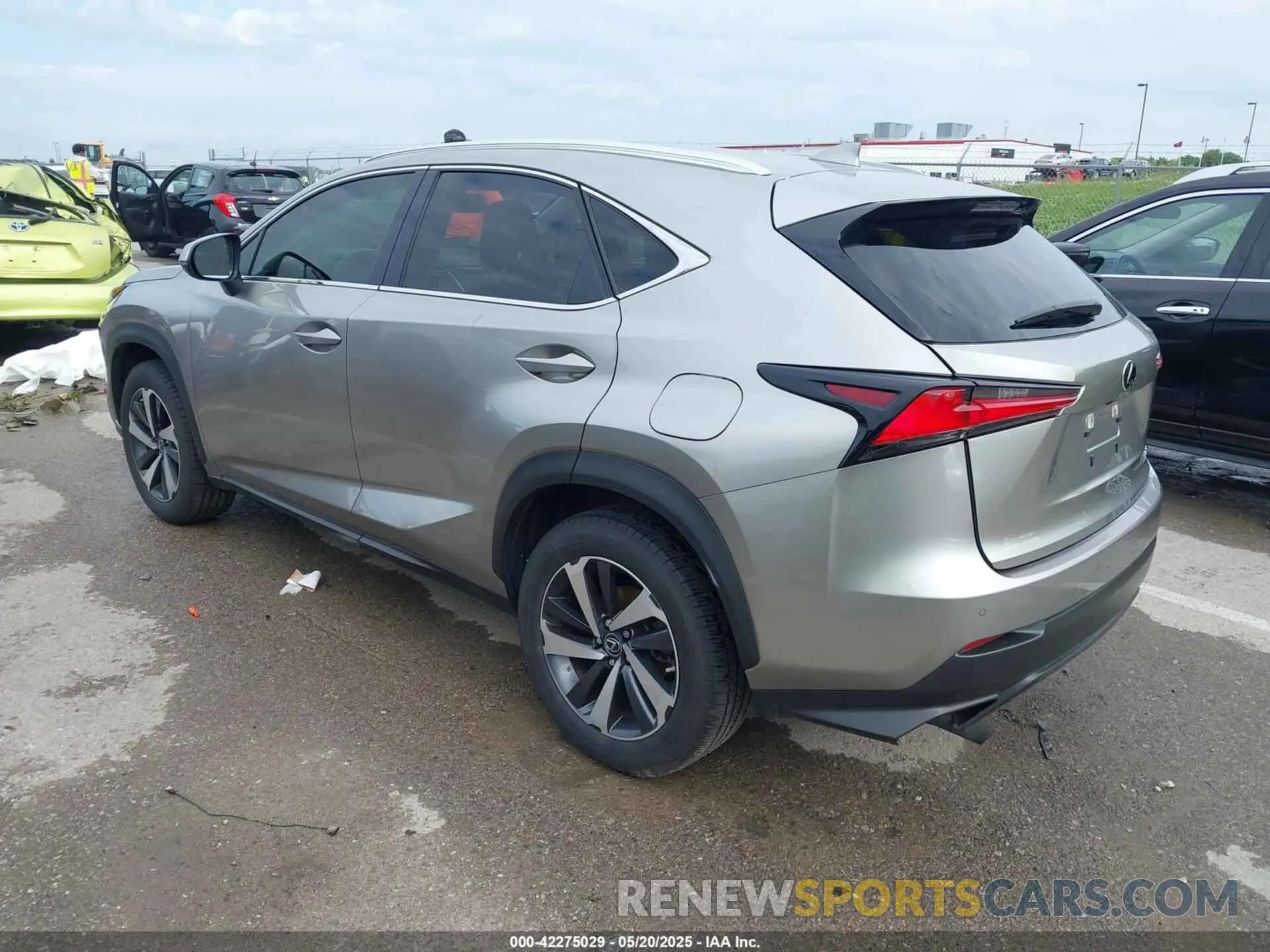 3 Photograph of a damaged car JTJGARDZXL5003064 LEXUS NX 300 2020