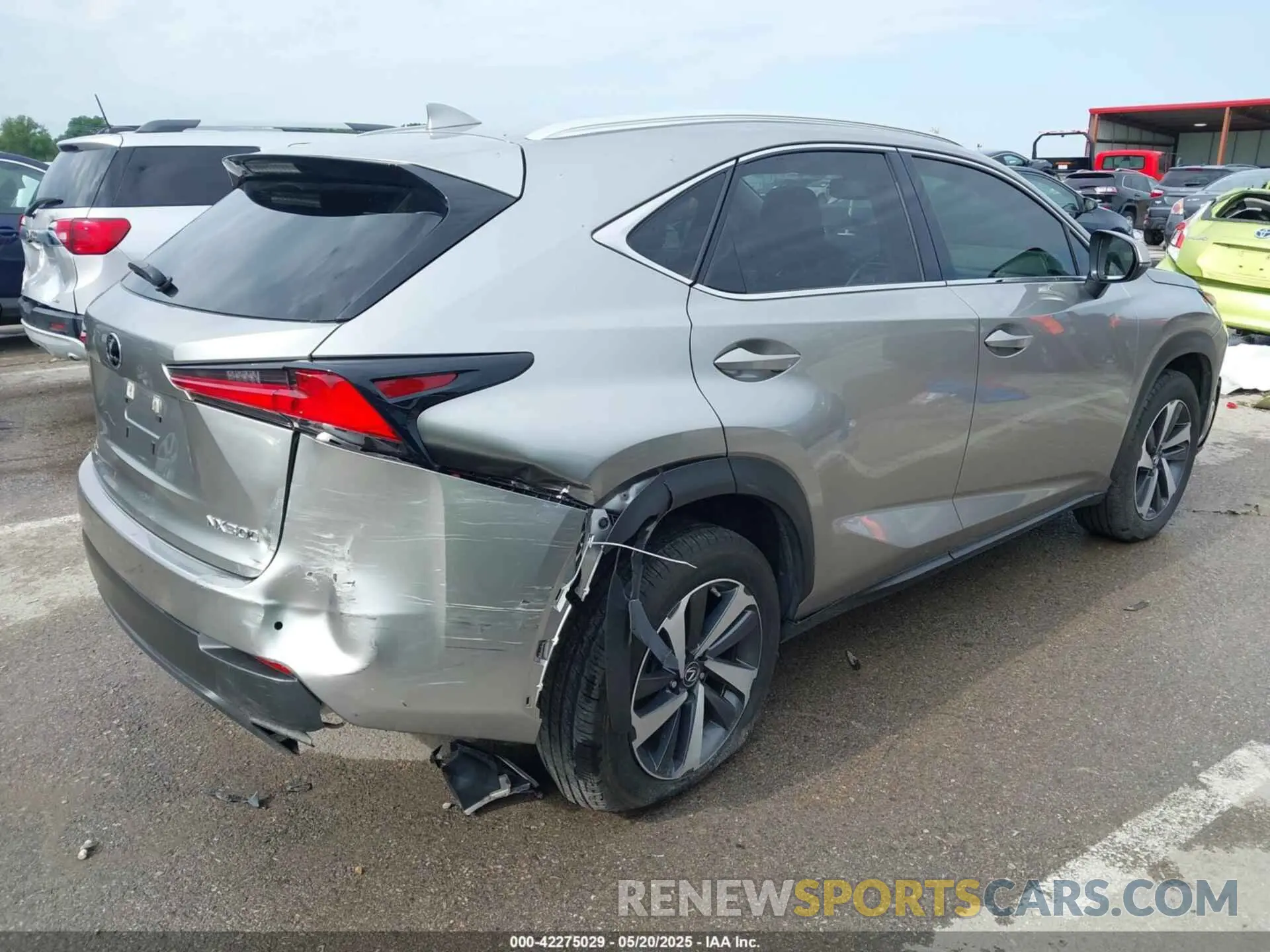 4 Photograph of a damaged car JTJGARDZXL5003064 LEXUS NX 300 2020
