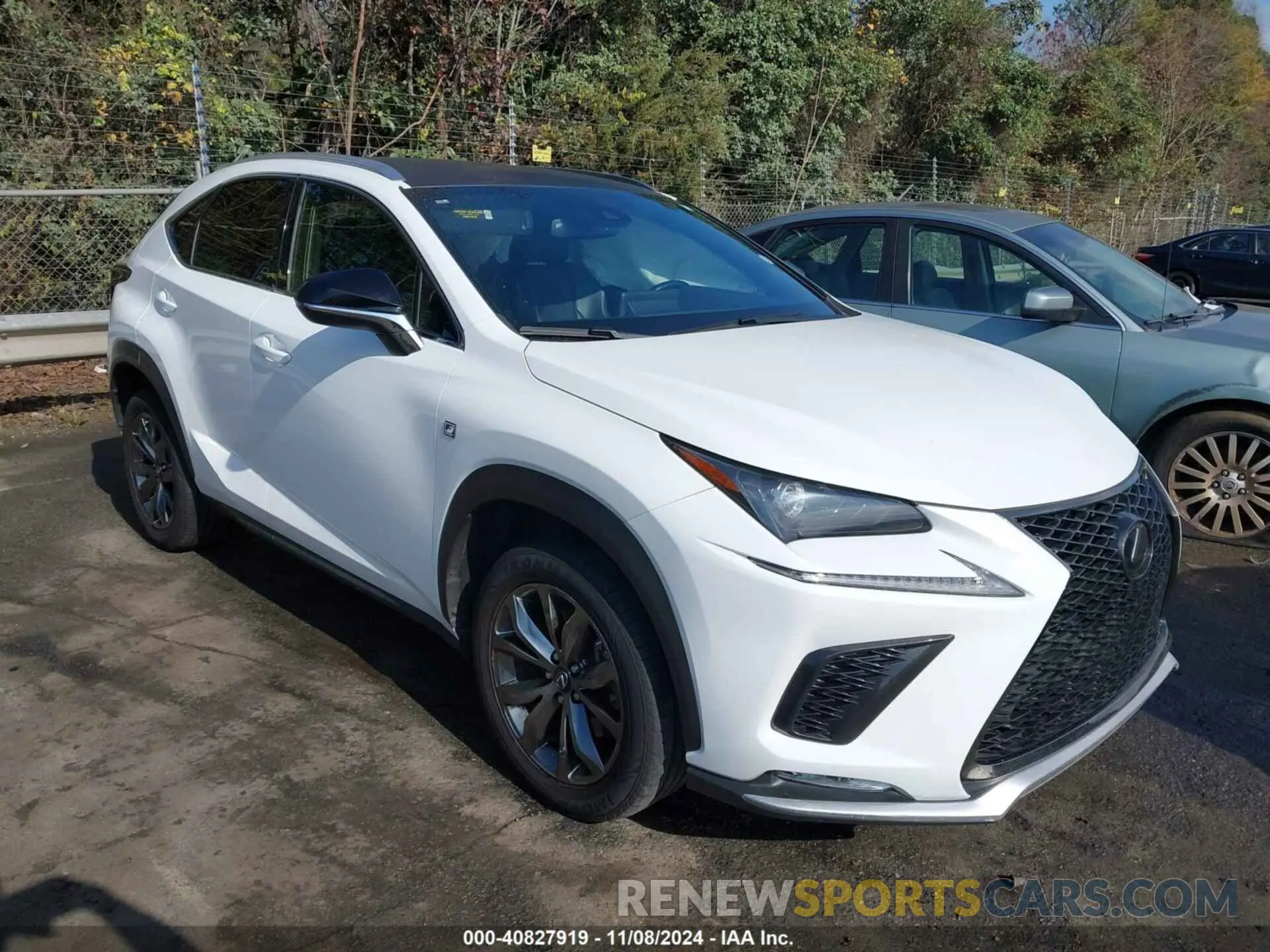 1 Photograph of a damaged car JTJJARBZ1L5016133 LEXUS NX 300 2020