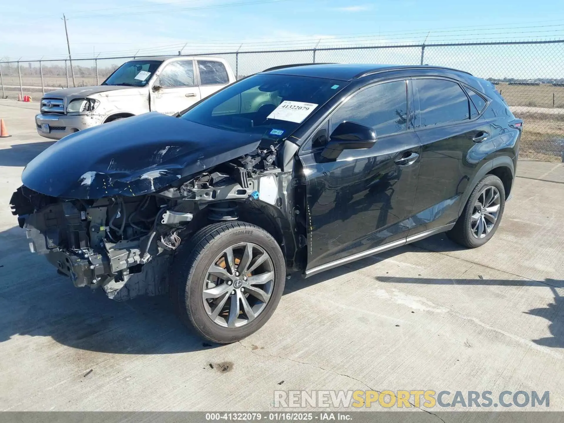 2 Photograph of a damaged car JTJJARBZ6L5008769 LEXUS NX 300 2020