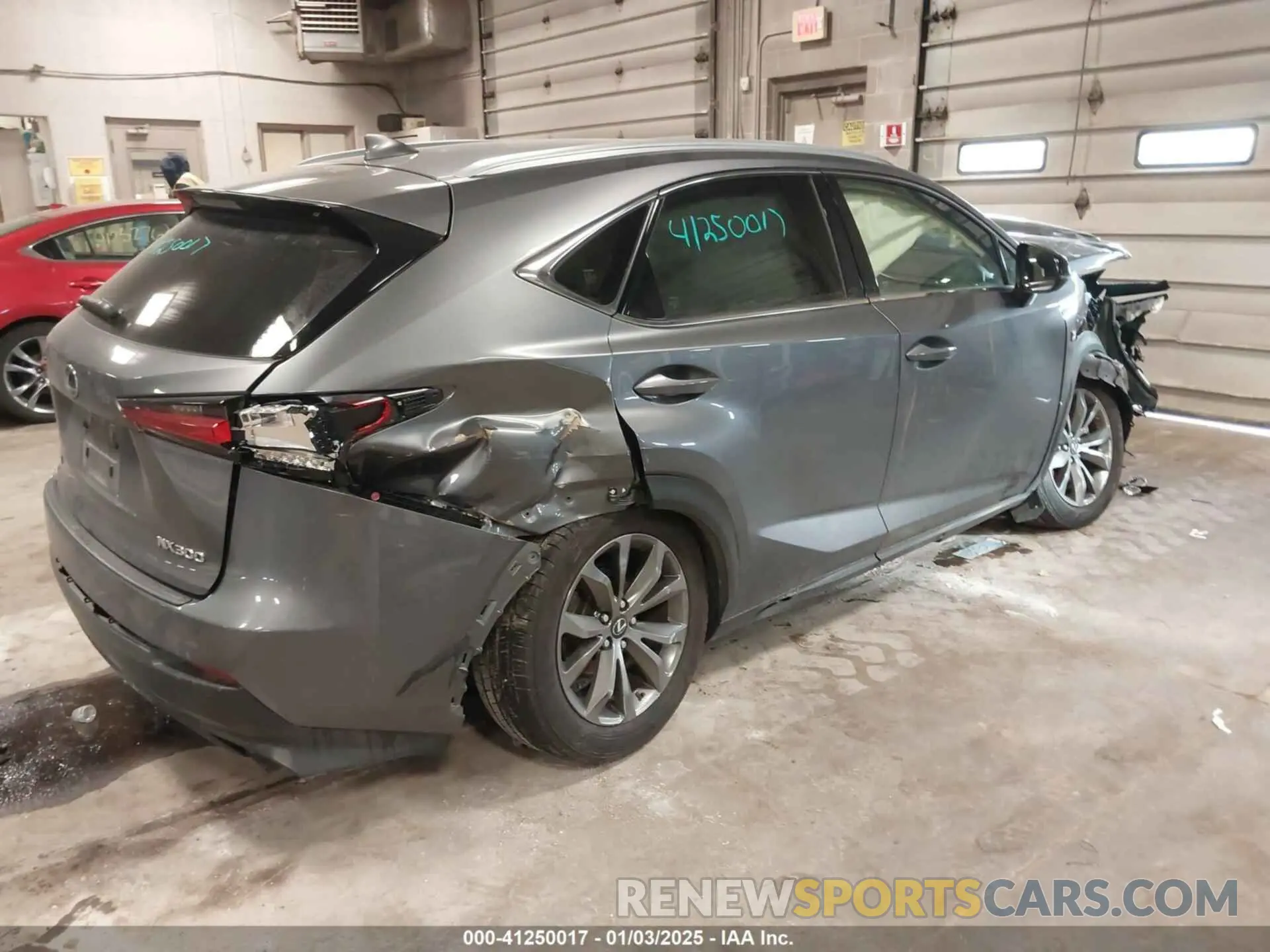 4 Photograph of a damaged car JTJJARBZ9L2178397 LEXUS NX 300 2020