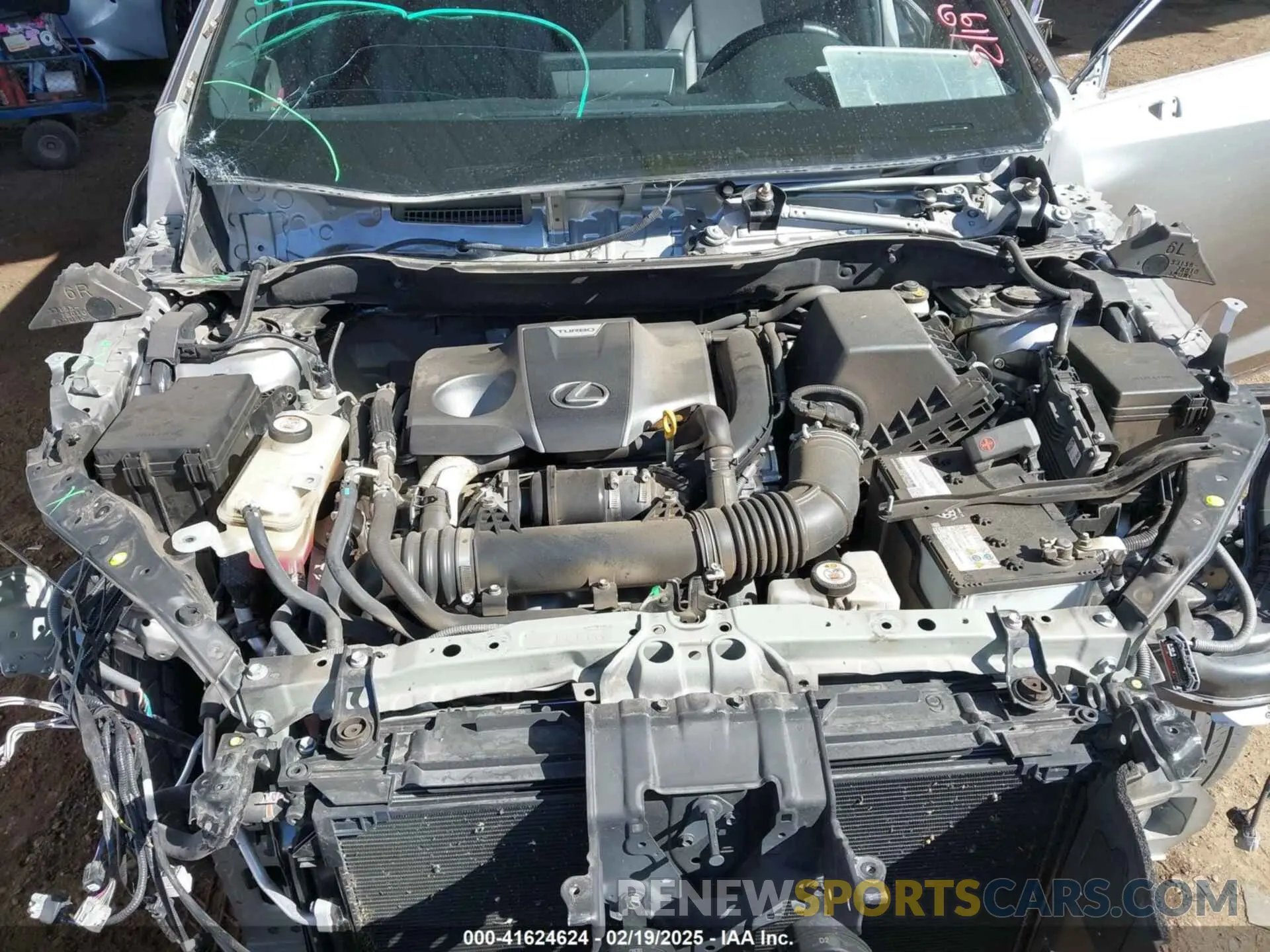10 Photograph of a damaged car JTJSARBZ7L5010244 LEXUS NX 300 2020