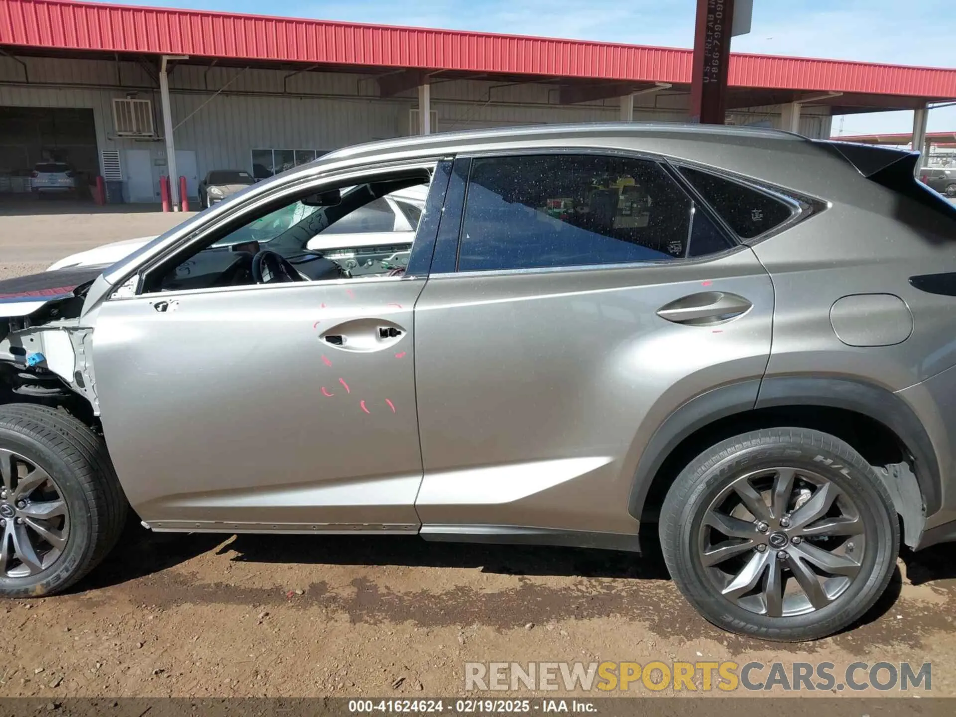 15 Photograph of a damaged car JTJSARBZ7L5010244 LEXUS NX 300 2020
