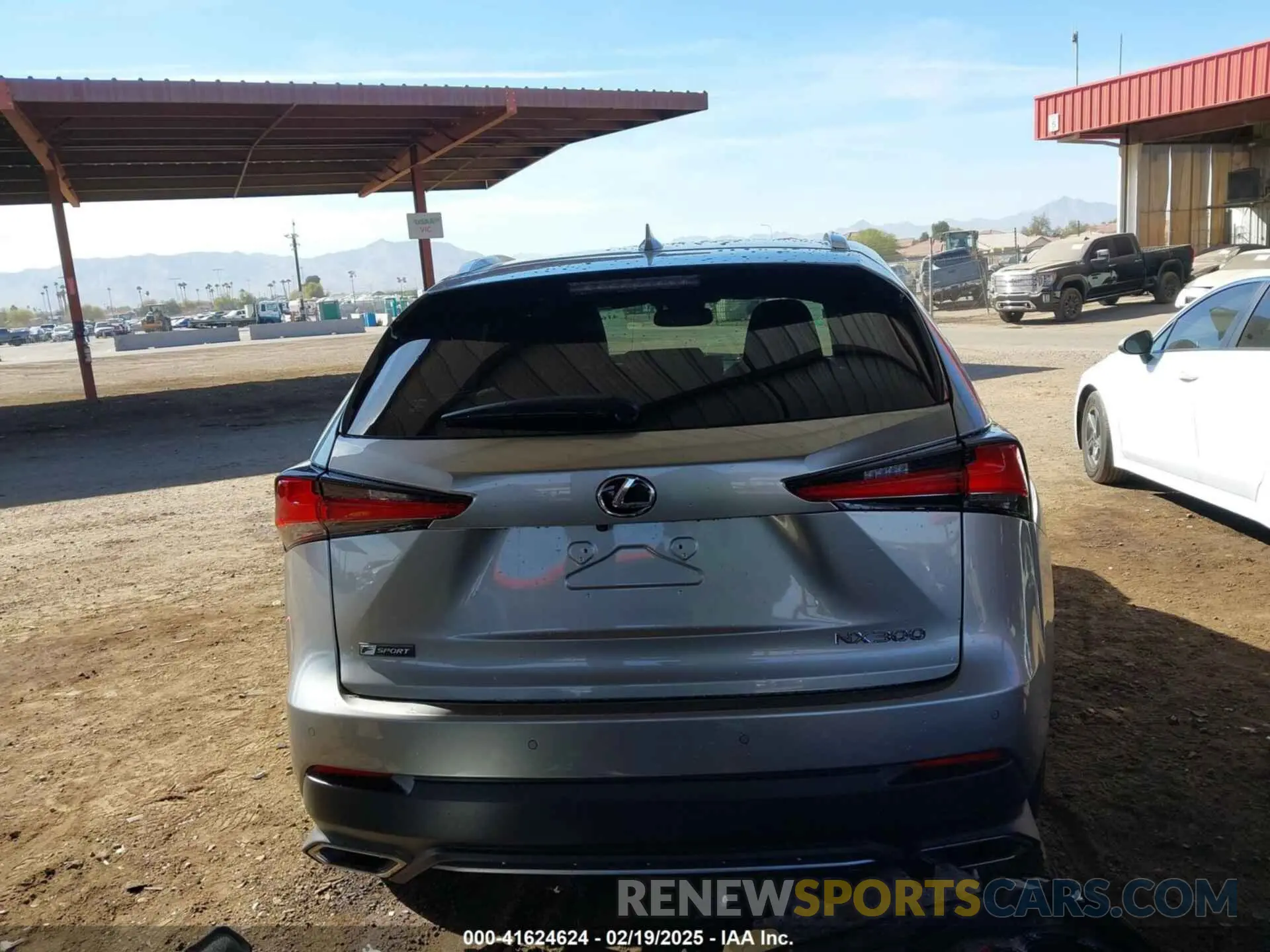 17 Photograph of a damaged car JTJSARBZ7L5010244 LEXUS NX 300 2020