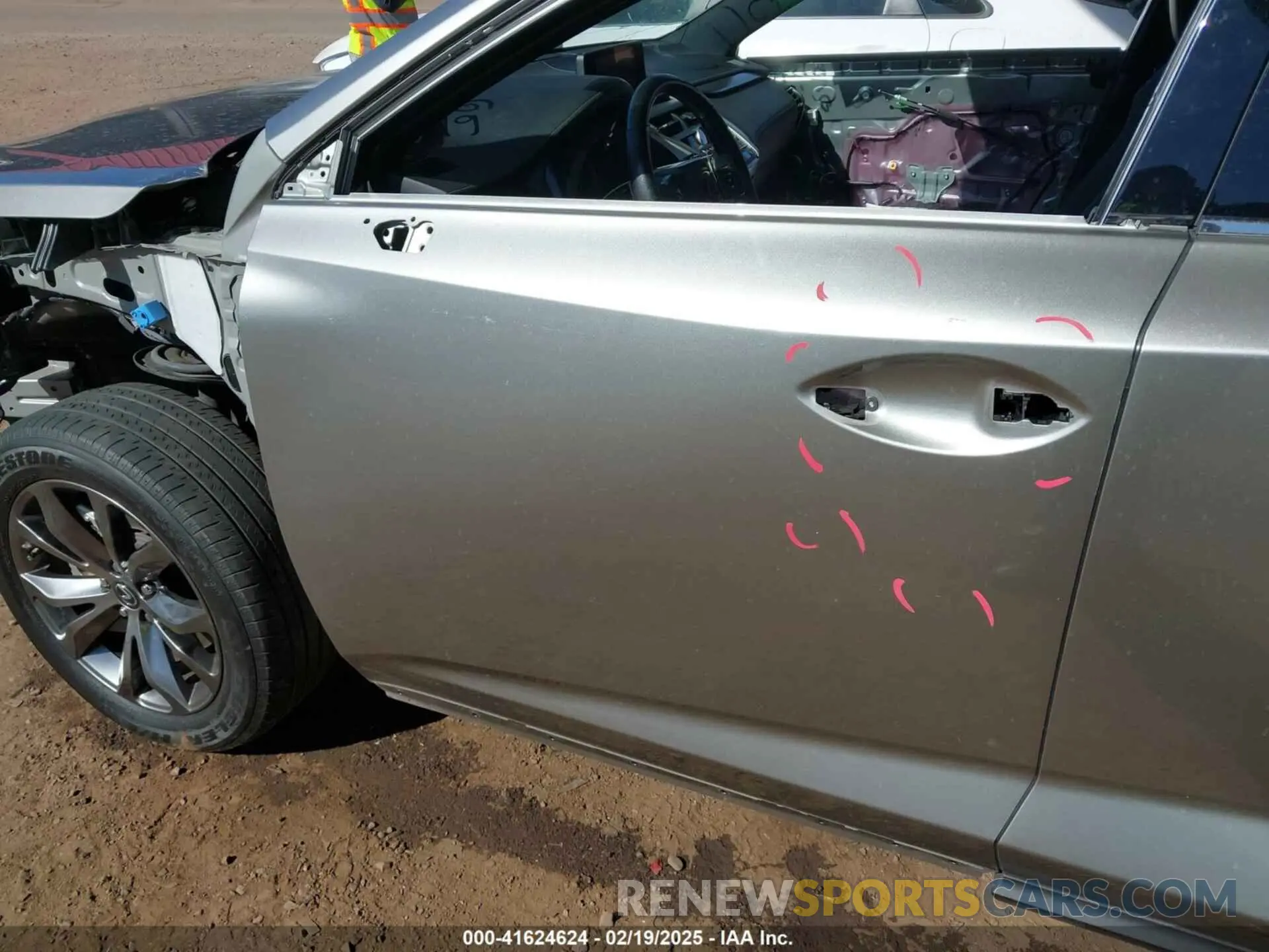 19 Photograph of a damaged car JTJSARBZ7L5010244 LEXUS NX 300 2020
