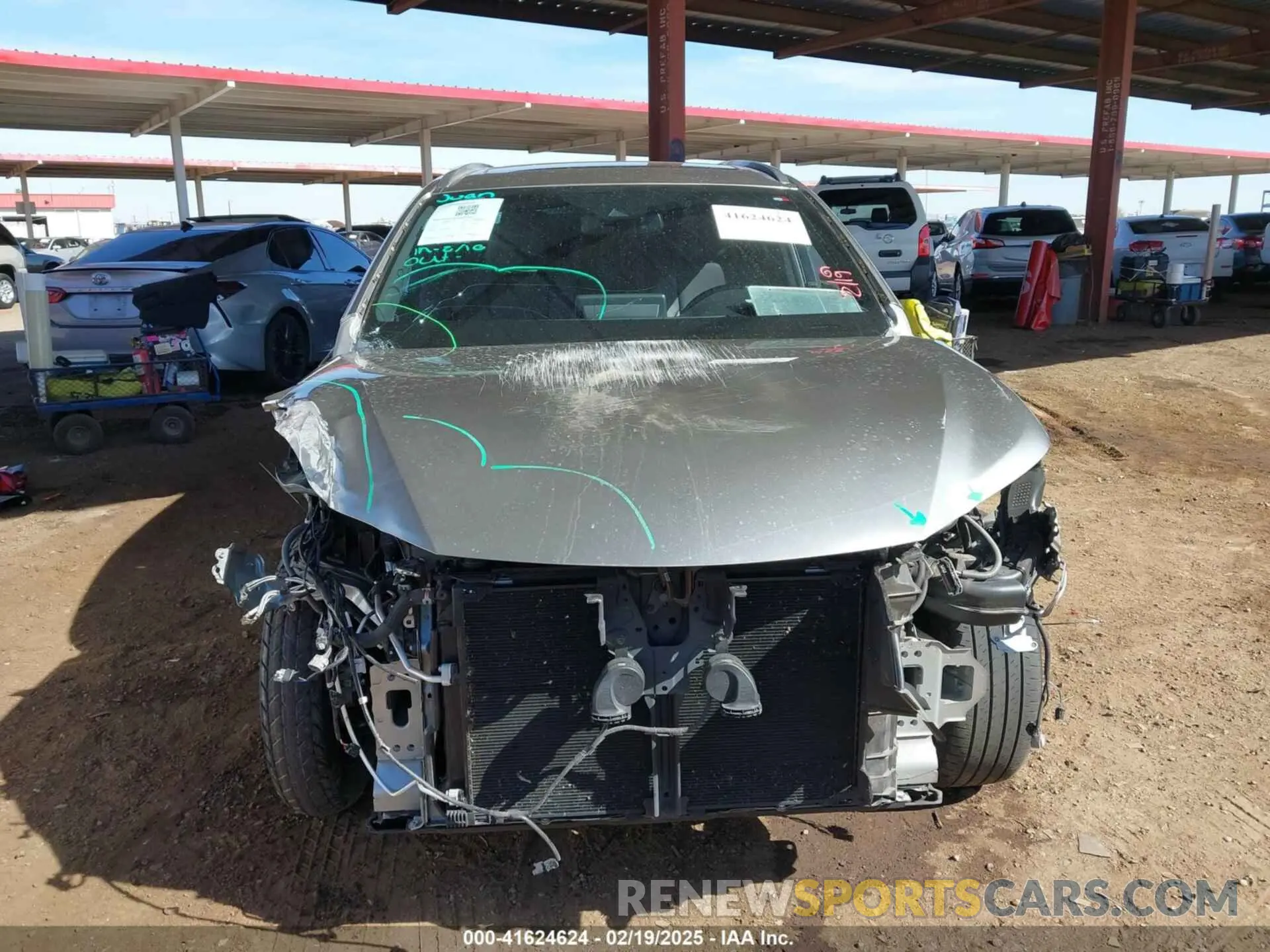 6 Photograph of a damaged car JTJSARBZ7L5010244 LEXUS NX 300 2020