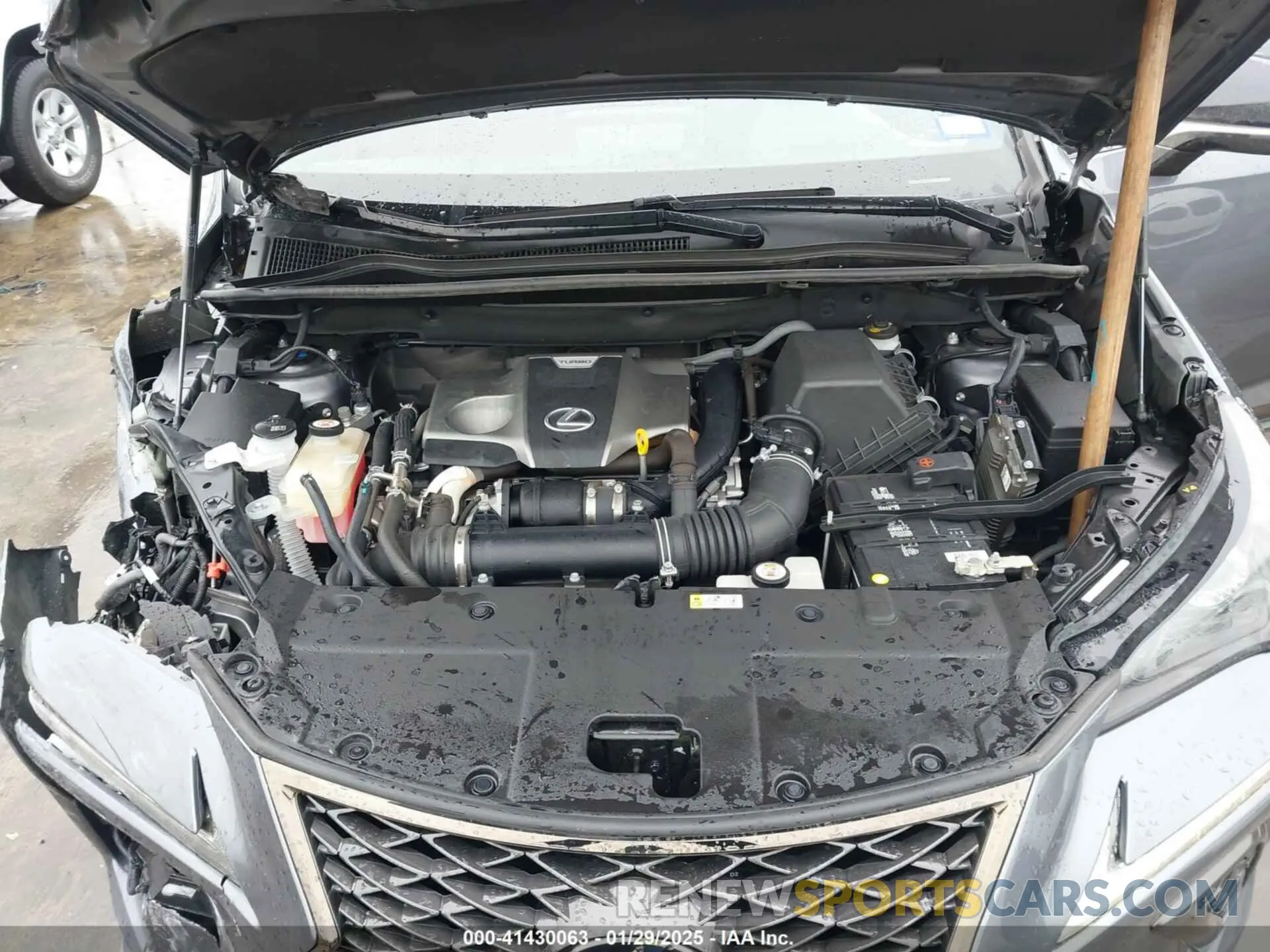 10 Photograph of a damaged car JTJSARBZXL5013896 LEXUS NX 300 2020
