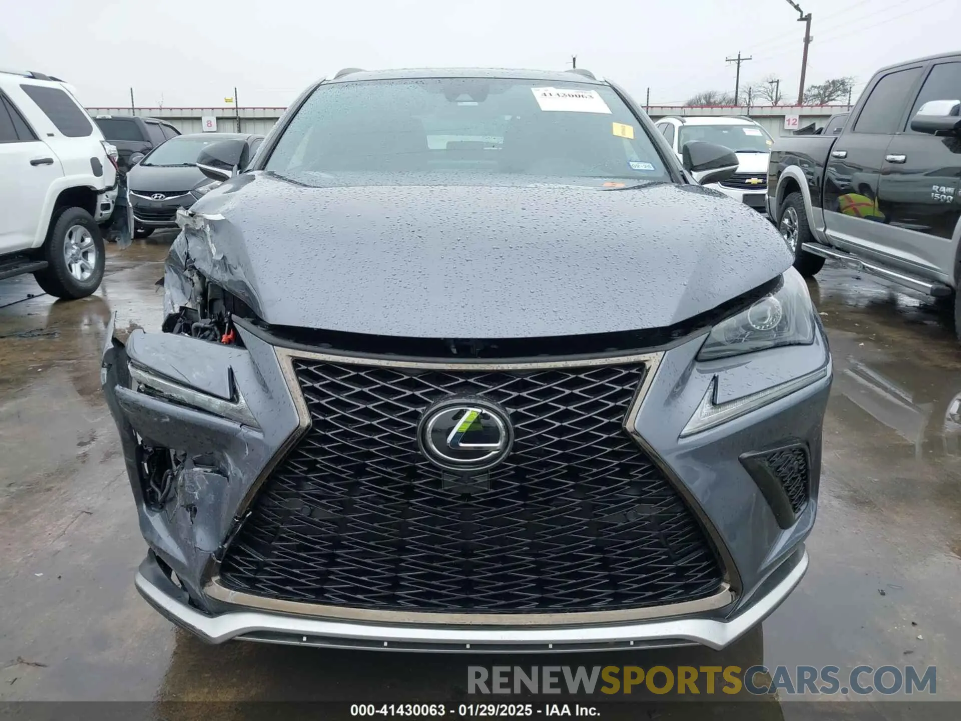 13 Photograph of a damaged car JTJSARBZXL5013896 LEXUS NX 300 2020